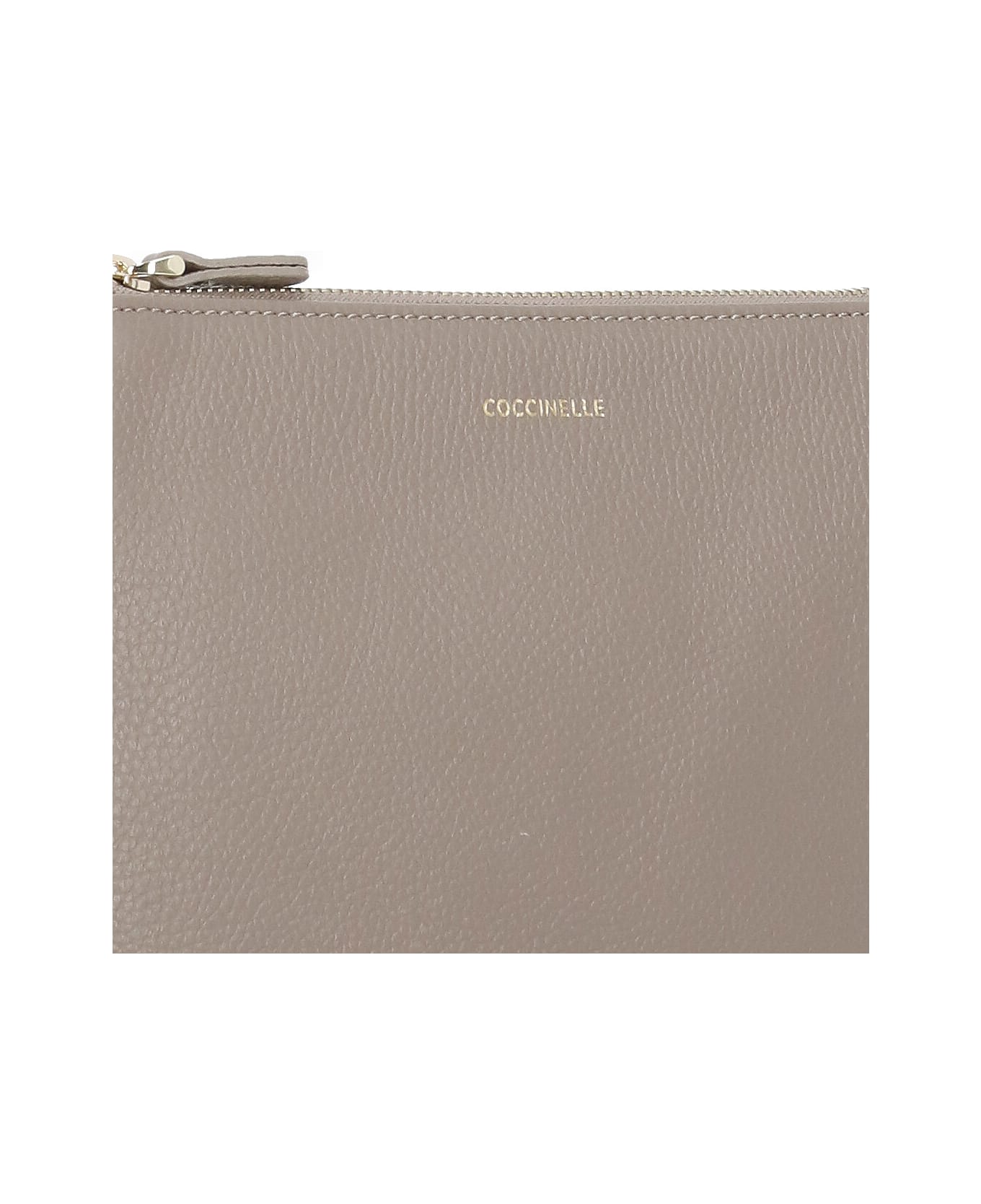 Coccinelle Best Crossbody Small Pochette - Beige