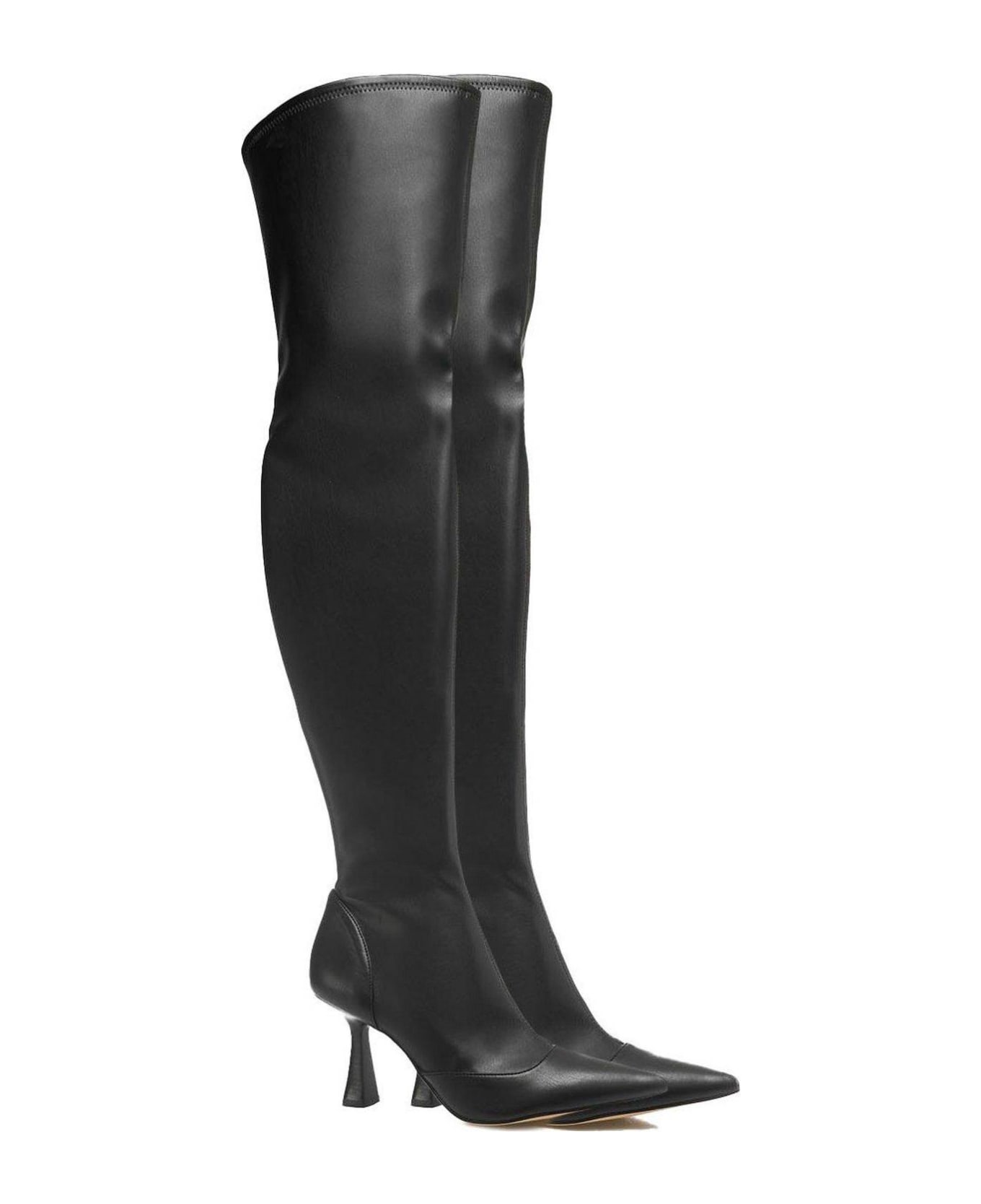 Michael Kors Clara Over-knees Heeled Boots - Black