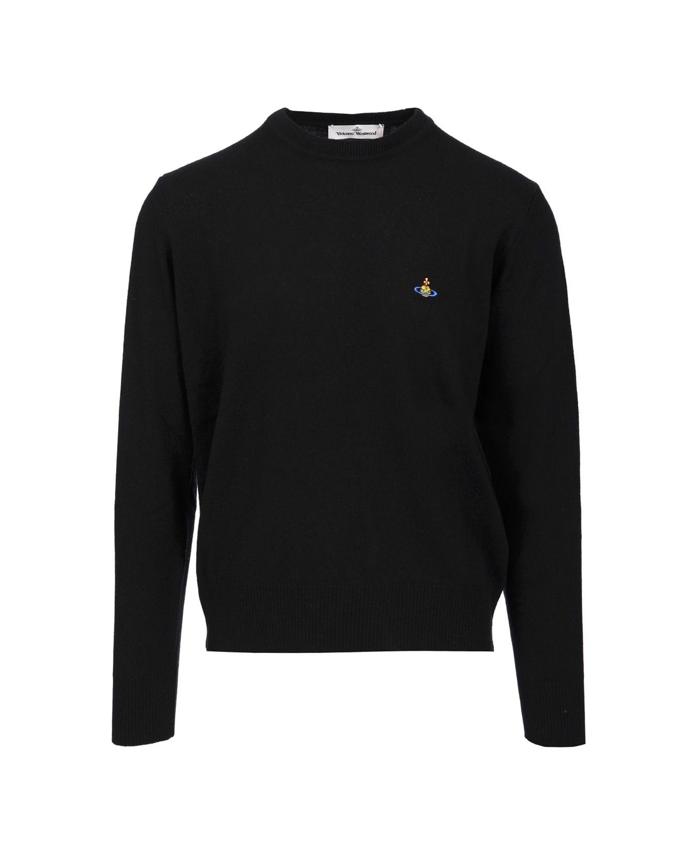 Vivienne Westwood 'alex' Crewneck Sweater - BLACK