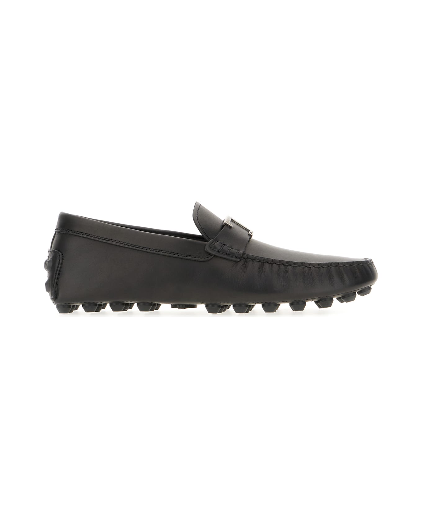Tod's Black Leather Loafers - B999