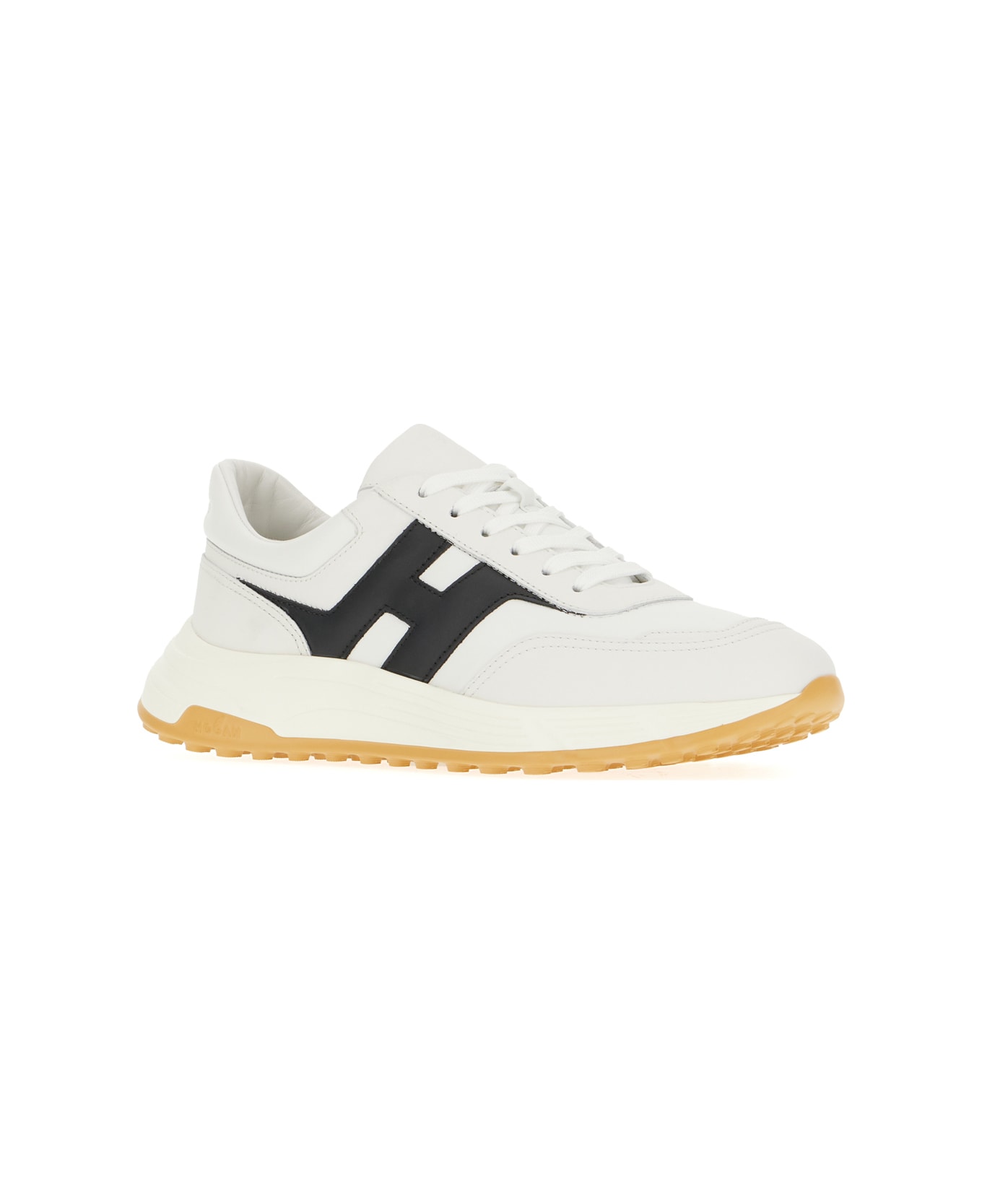 Hogan Two-tone Leather Hyperlight Sneakers - BIANERO