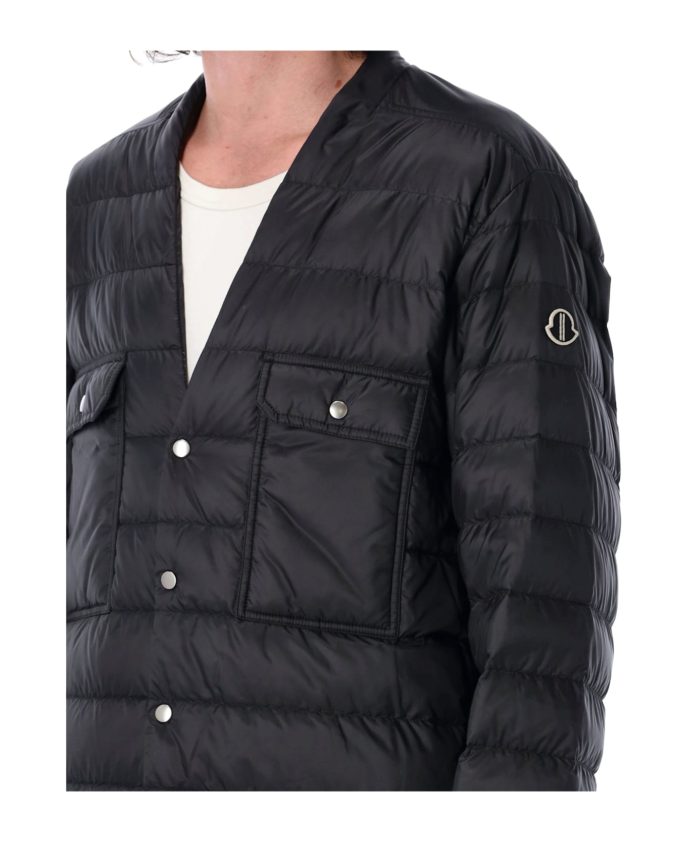 Moncler + Rick Owens Down Outershirt - BLACK