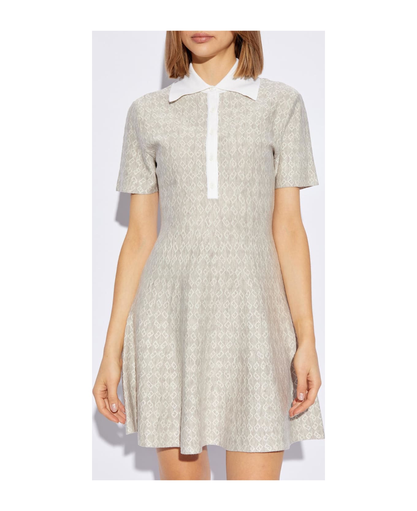 Givenchy Dress With Monogram - Beige