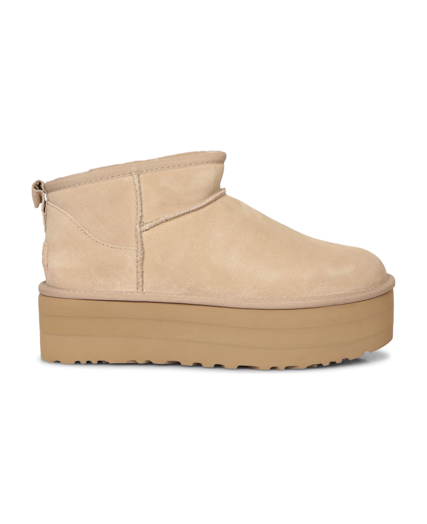 UGG Ultra Mini Platform Sand Boots - Beige ブーツ