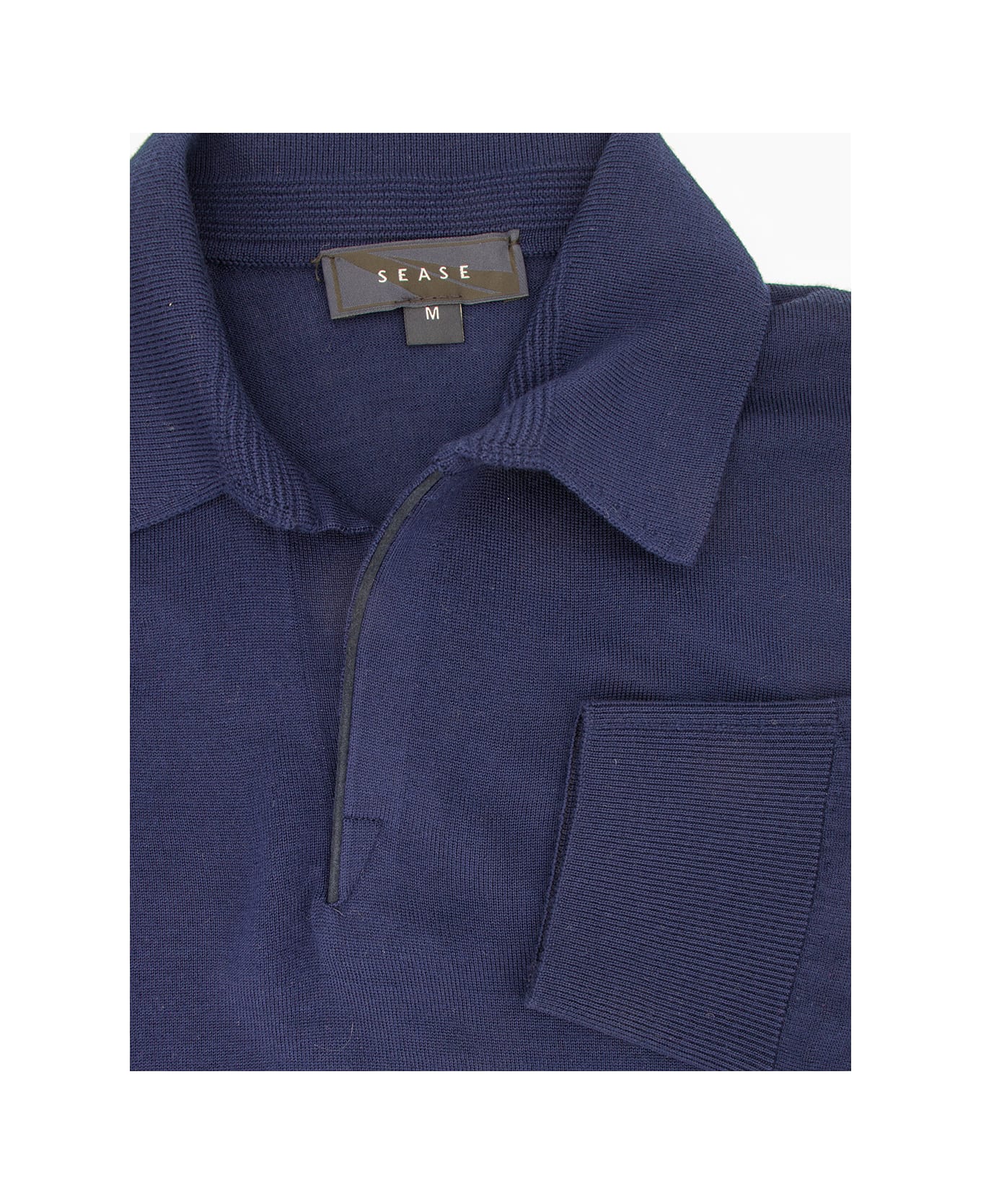 Sease Polo - NAVY BLUE ポロシャツ