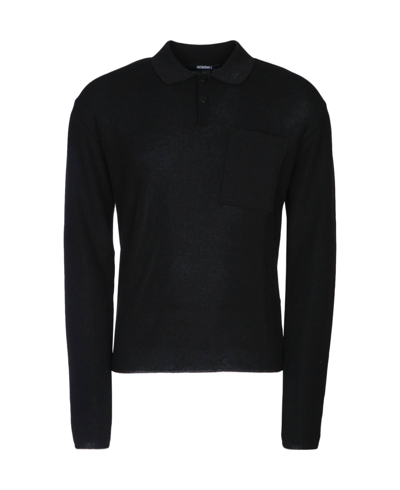 Jacquemus Le Polo Tricot - Black