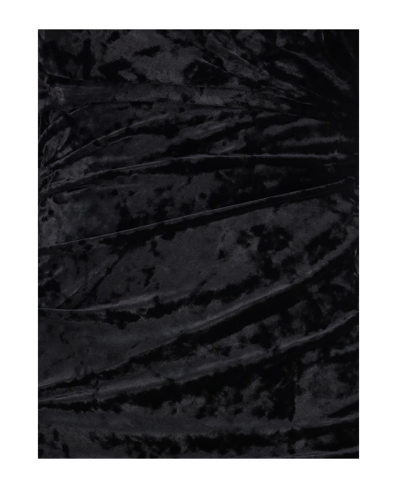 Ganni Ruched Mini Dress