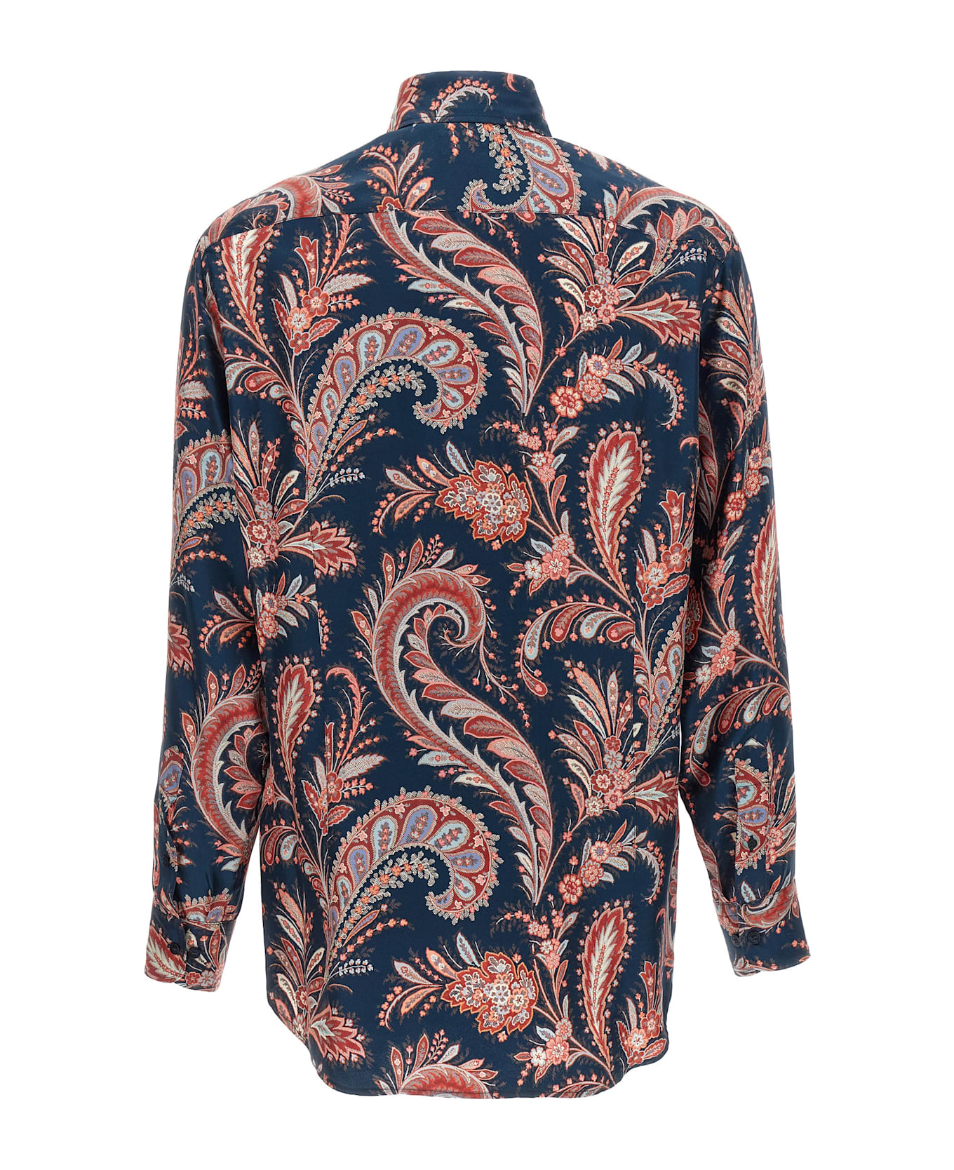 Etro Paisley Ramage Silk Shirt - Multicolor