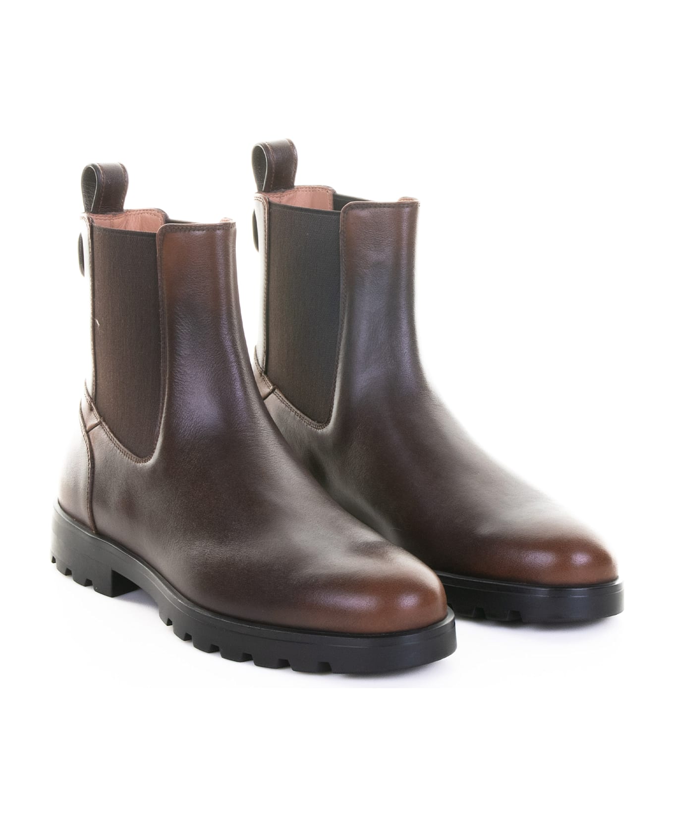 Santoni Boots Brown - Brown