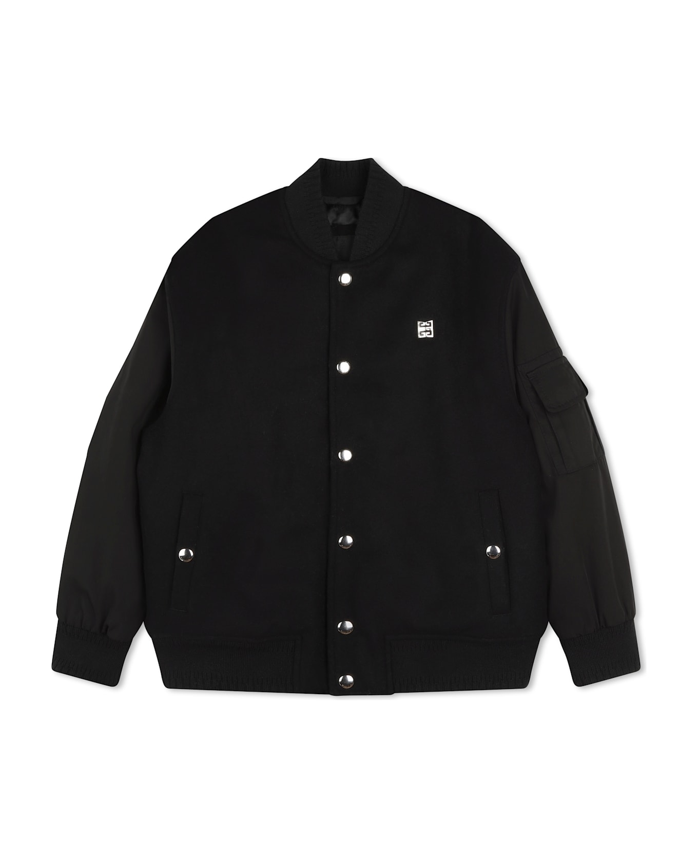 Givenchy Giubbino Con Logo - Black