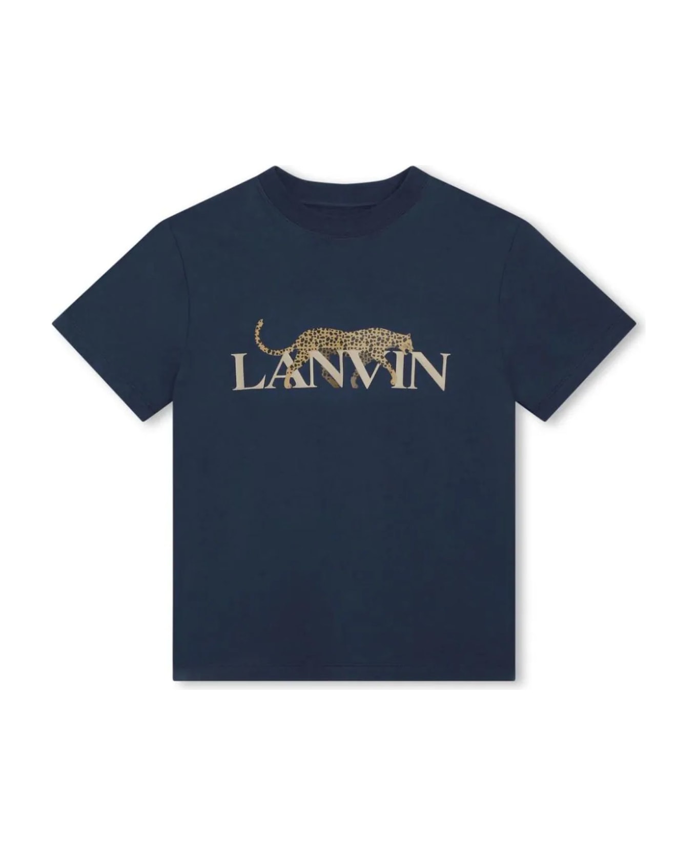 Lanvin T-shirts And Polos Blue - H Marine Tシャツ＆ポロシャツ