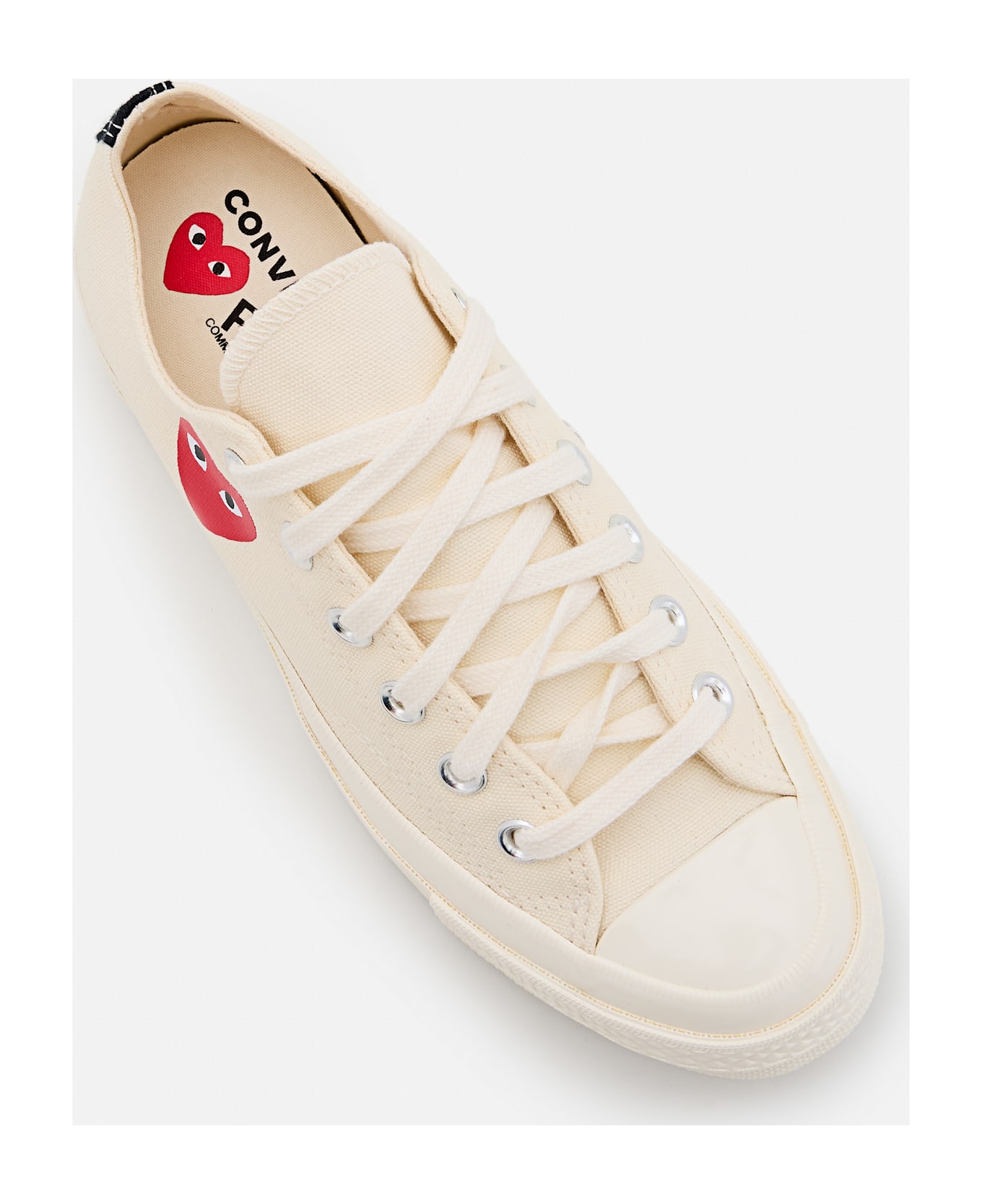 Comme des Garçons Play Play Converse Low Sneakers - Beige