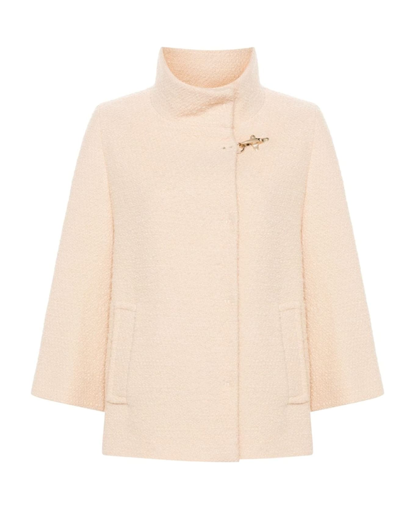 Fay Wool Blend Jacket - Pink
