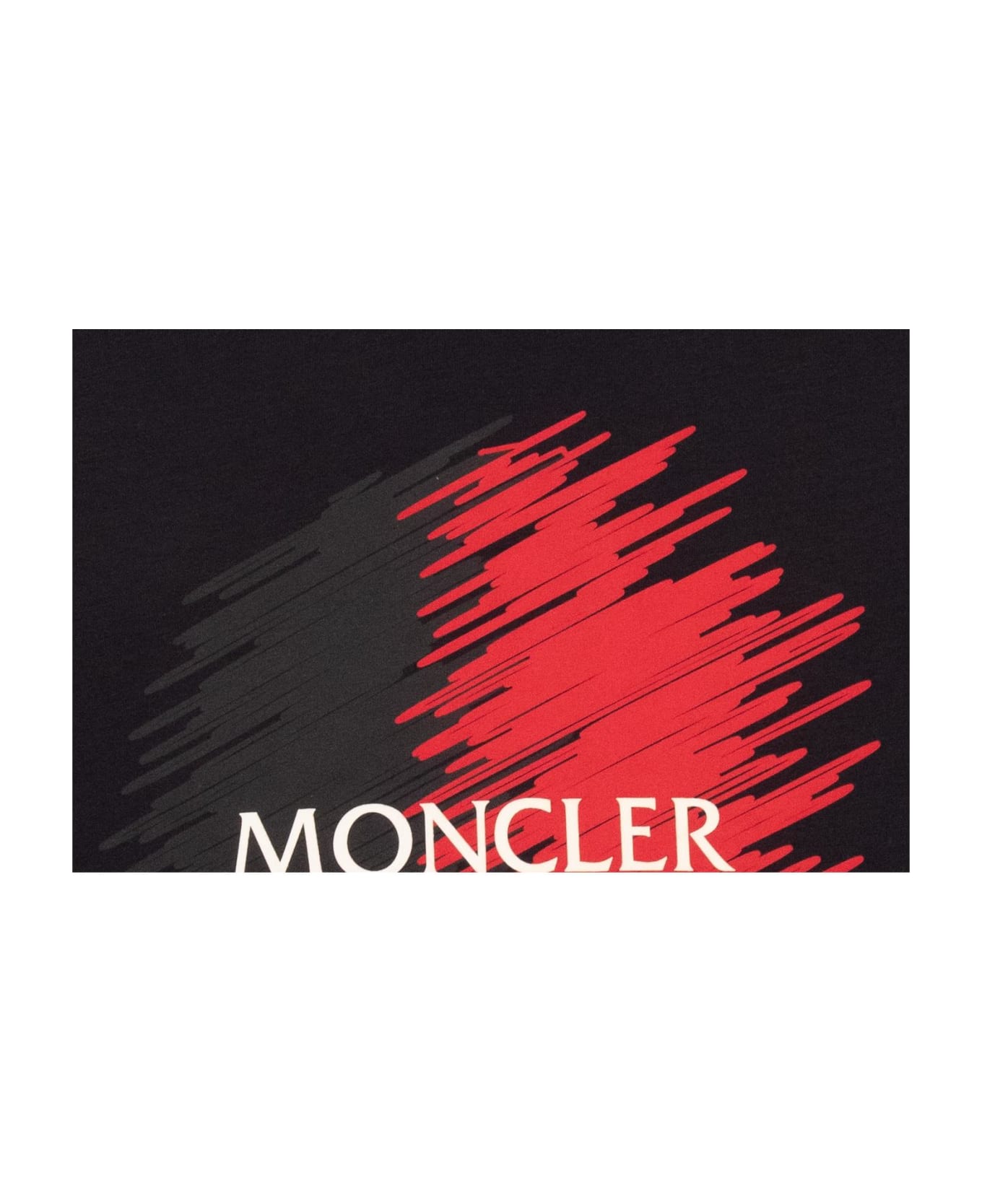 Moncler Enfant Logo-printed T-shirt - Blu