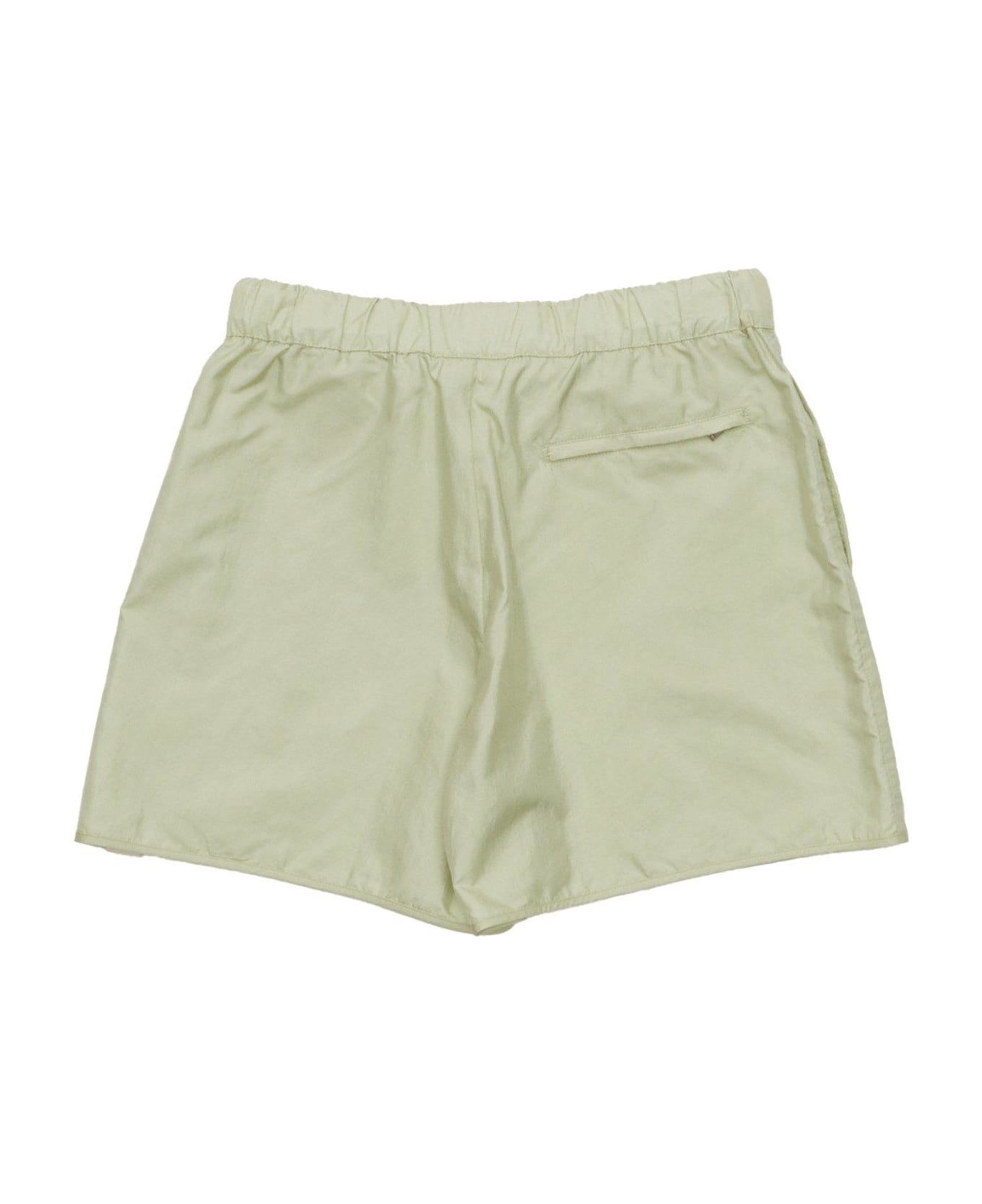 Jil Sander Belted Straight-leg Shorts - green