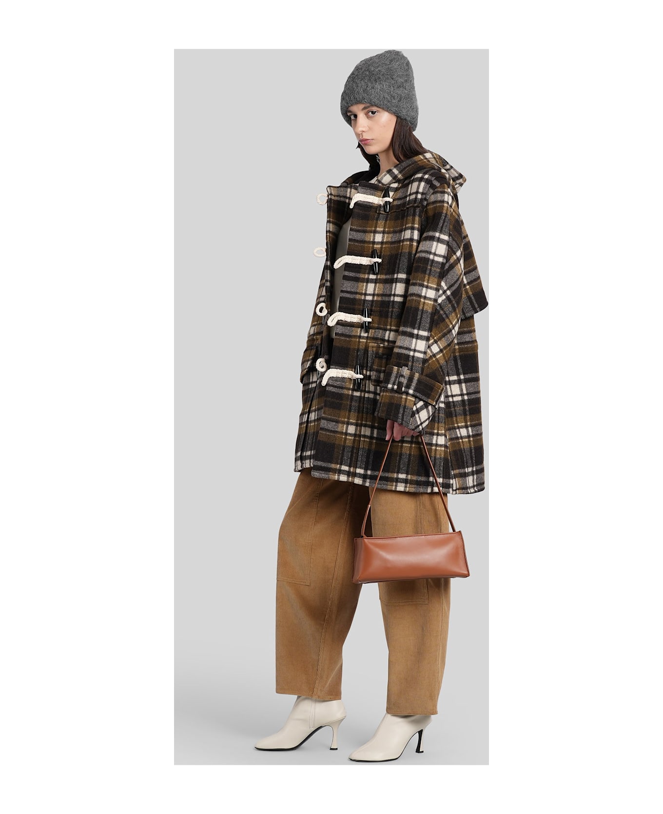 Co Pants In Camel Cotton - Camel