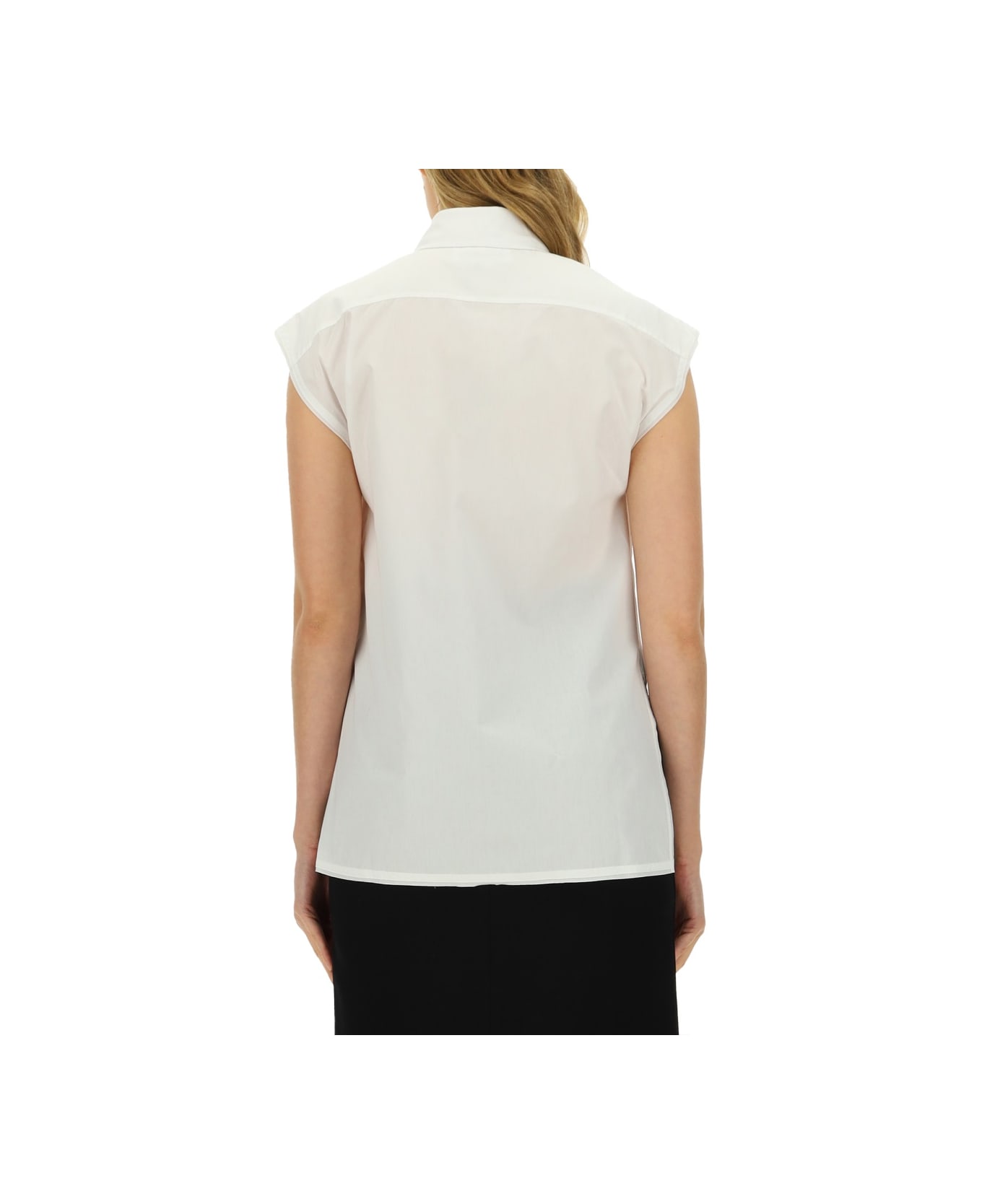 Victoria Beckham Cotton Shirt - WHITE