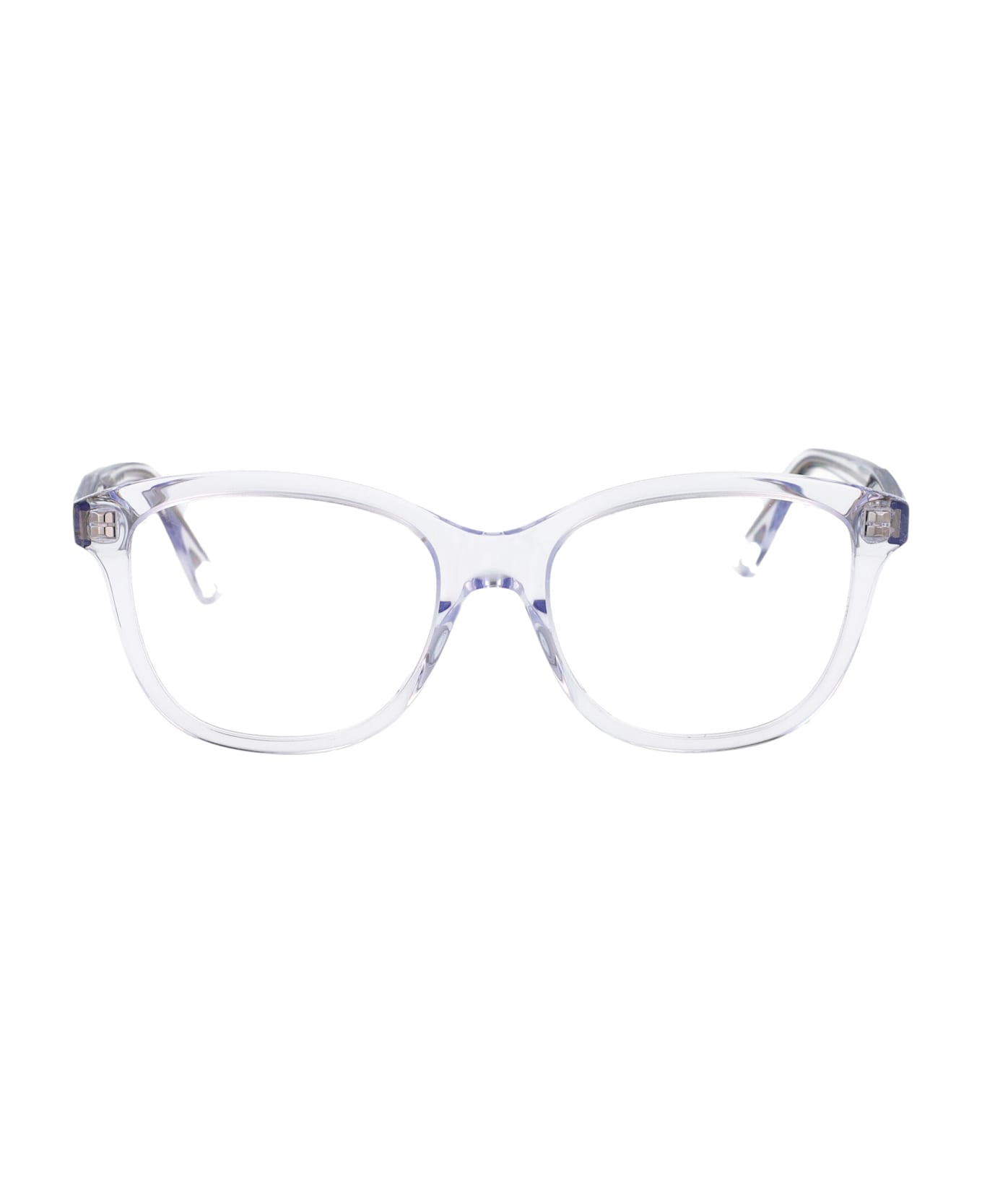 Alexander McQueen Eyewear Am0487o Glasses - CRYSTAL-CRYSTAL-TRANSPARENT