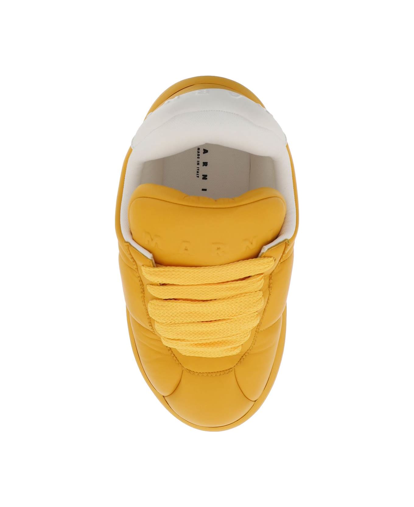 Marni Leather Bigfoot 2.0 Sneakers - LIGHT ORANGE (Yellow)