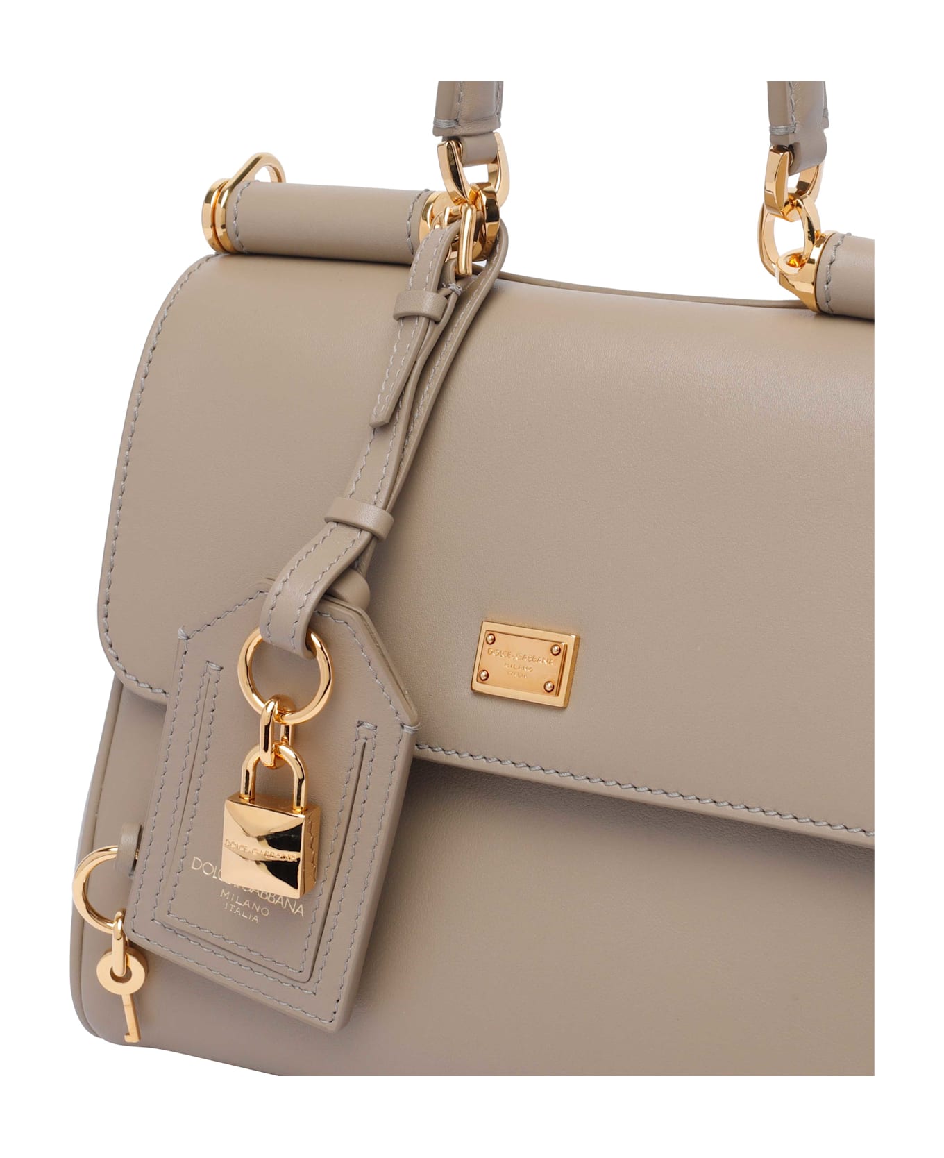 Dolce 
Gabbana My Sicily Handbag - Beige