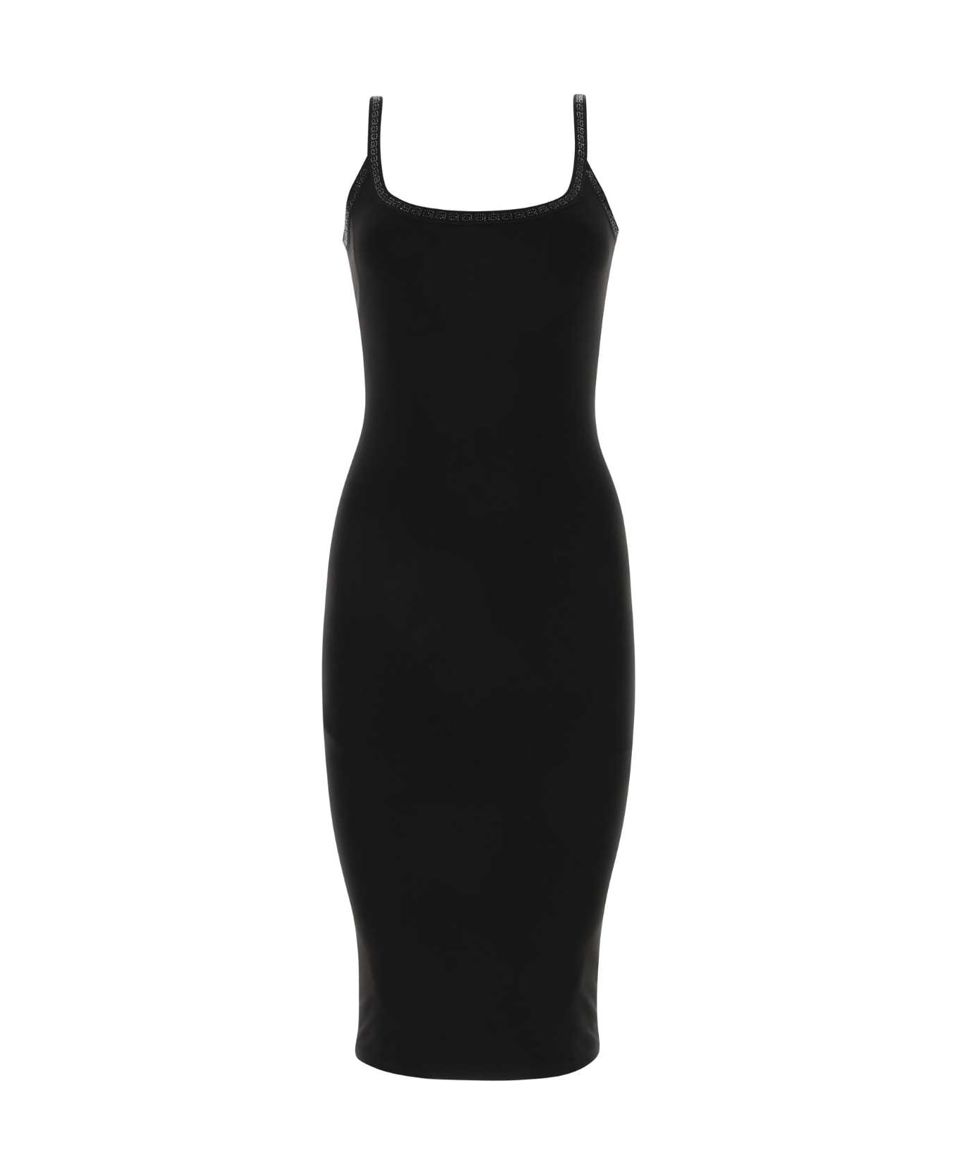 Alexander Wang Black Stretch Nylon Dress - Black ワンピース＆ドレス