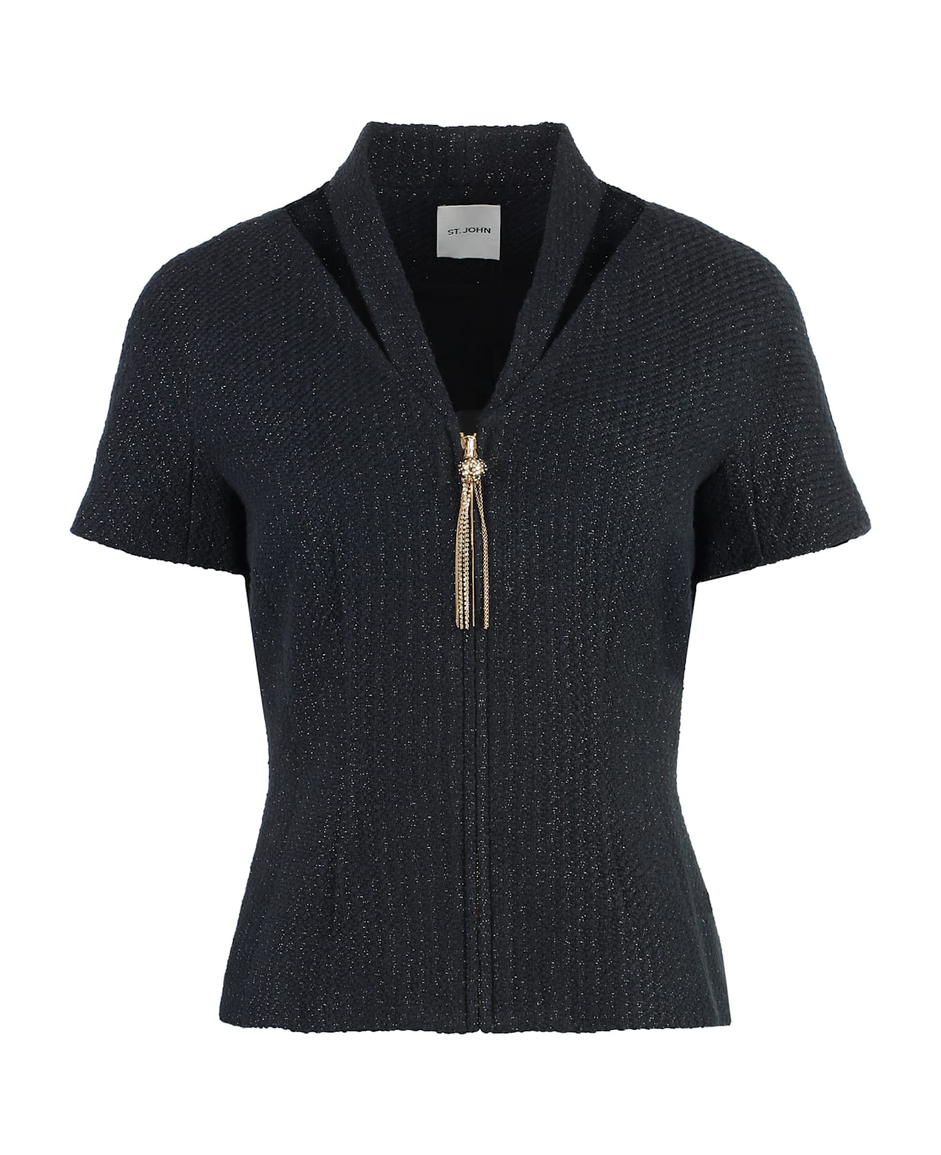 Alfieri 
St.John Cotton Blouse - black