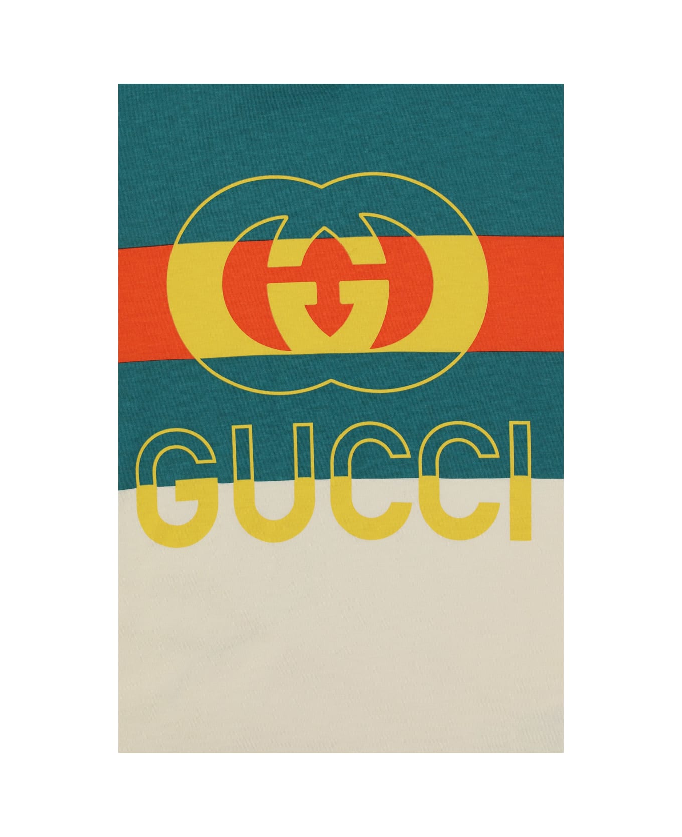 Gucci T-shirt For Boy - Bone トップス