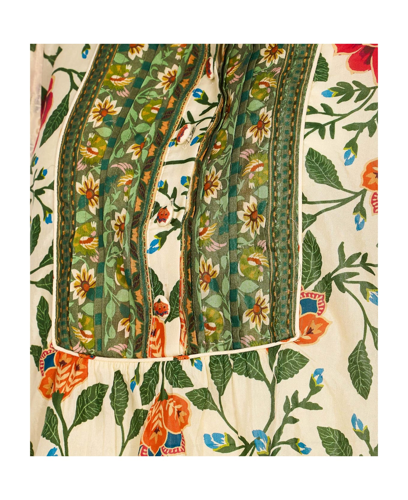 Farm Rio Garden Shirt - Green