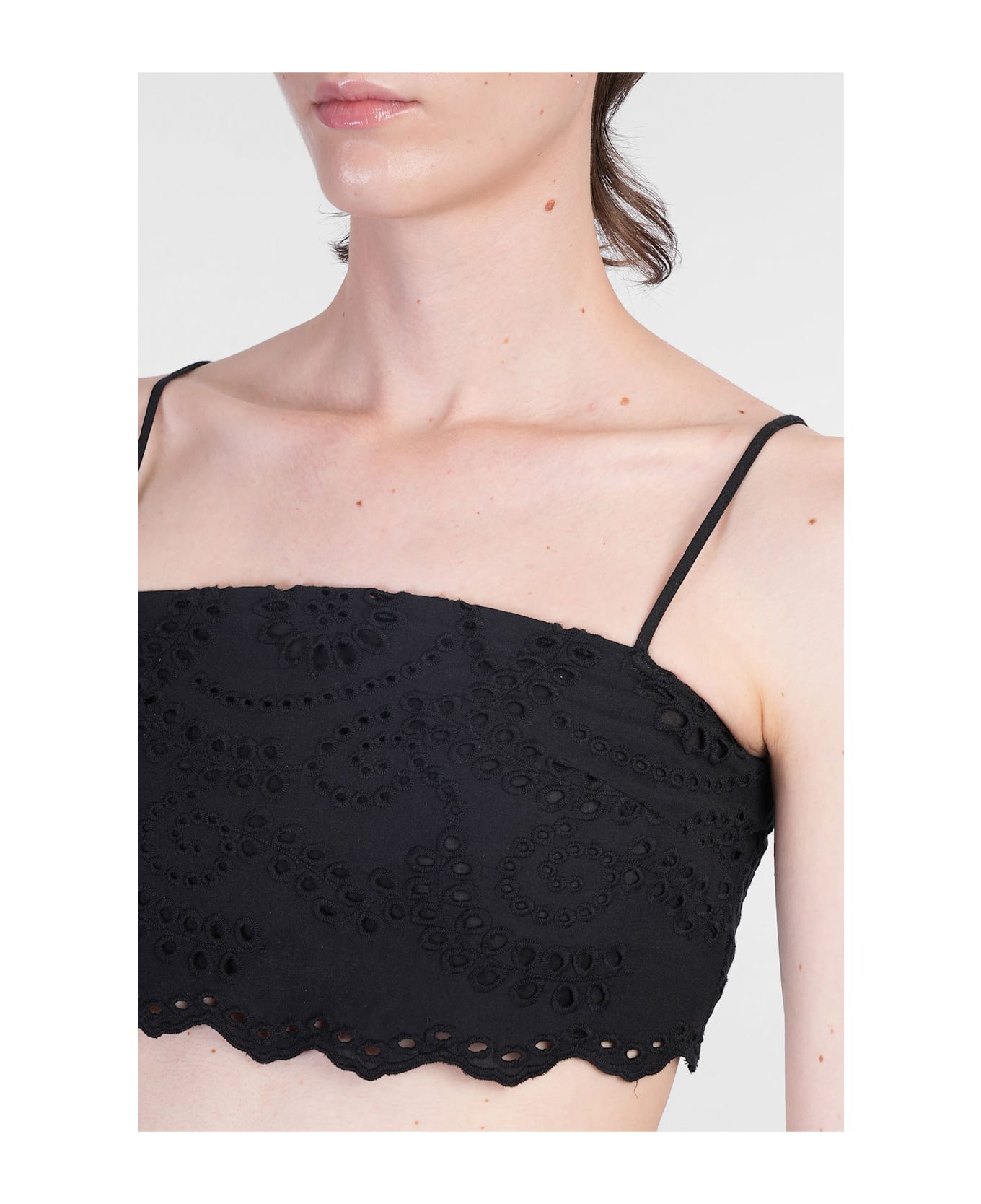 MC2 Saint Barth Florida Topwear In Black Cotton - black