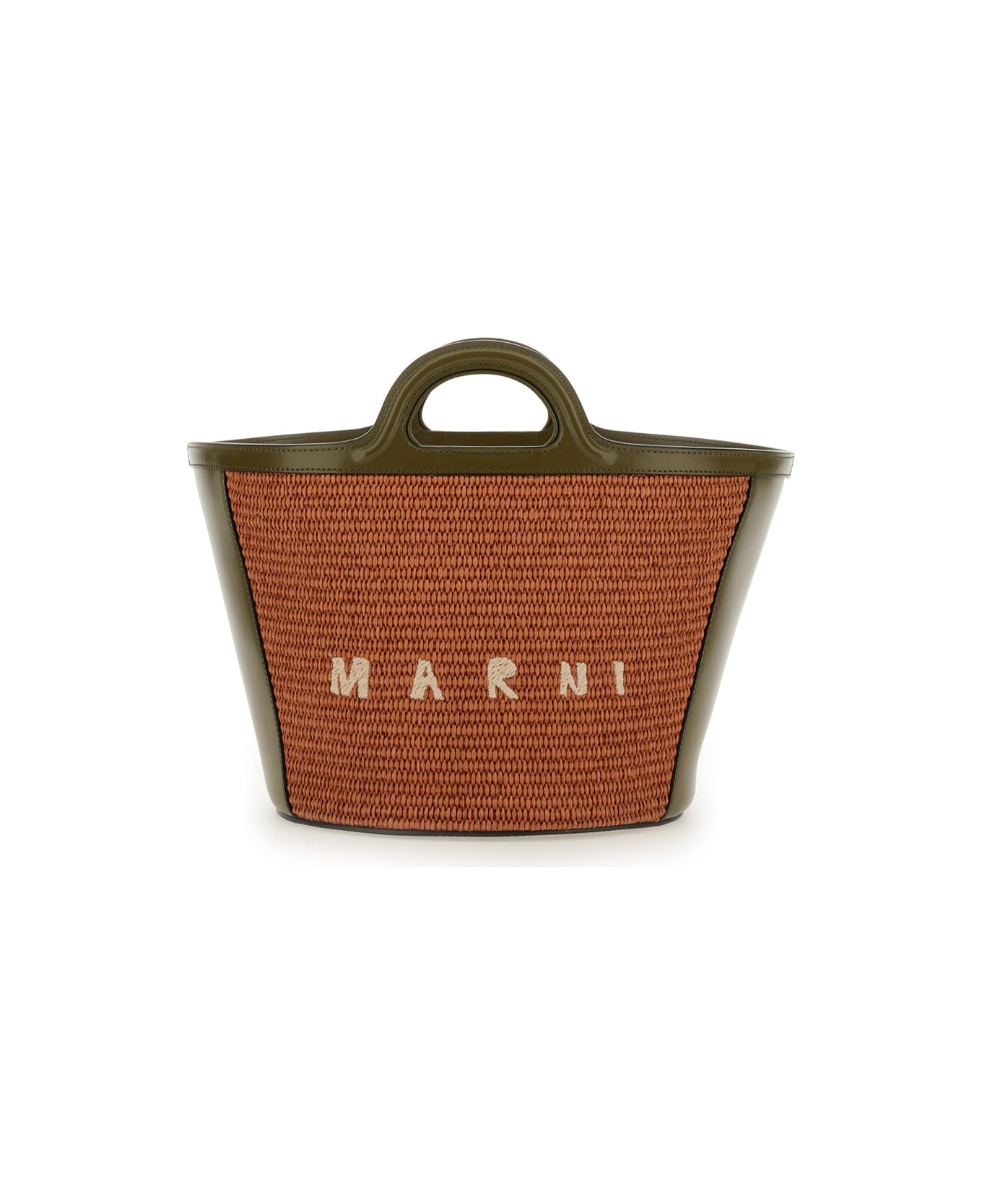 Marni Tropicalia Small Bag - Brick Red