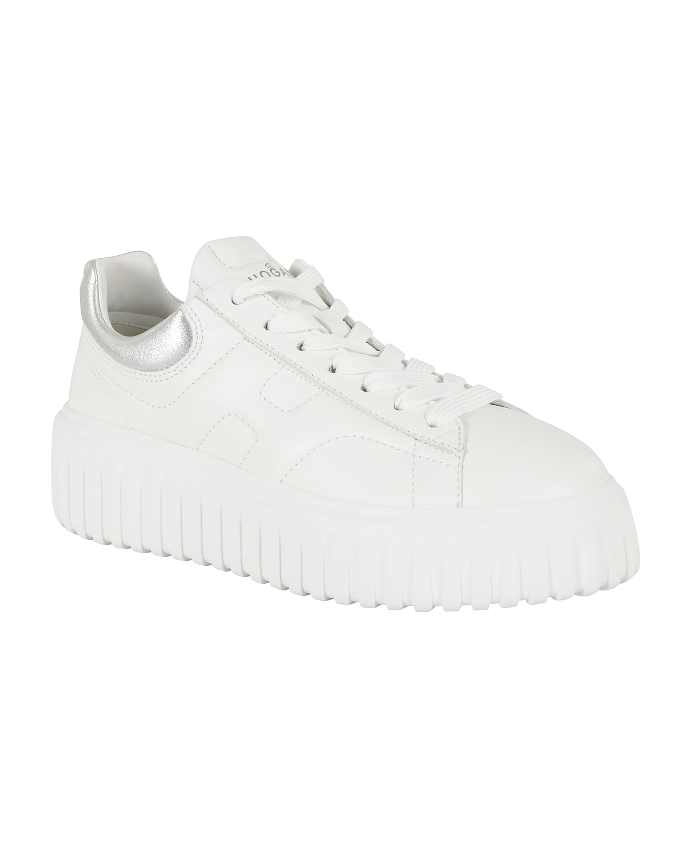 Hogan H Stripes Allacciato H - White Silver