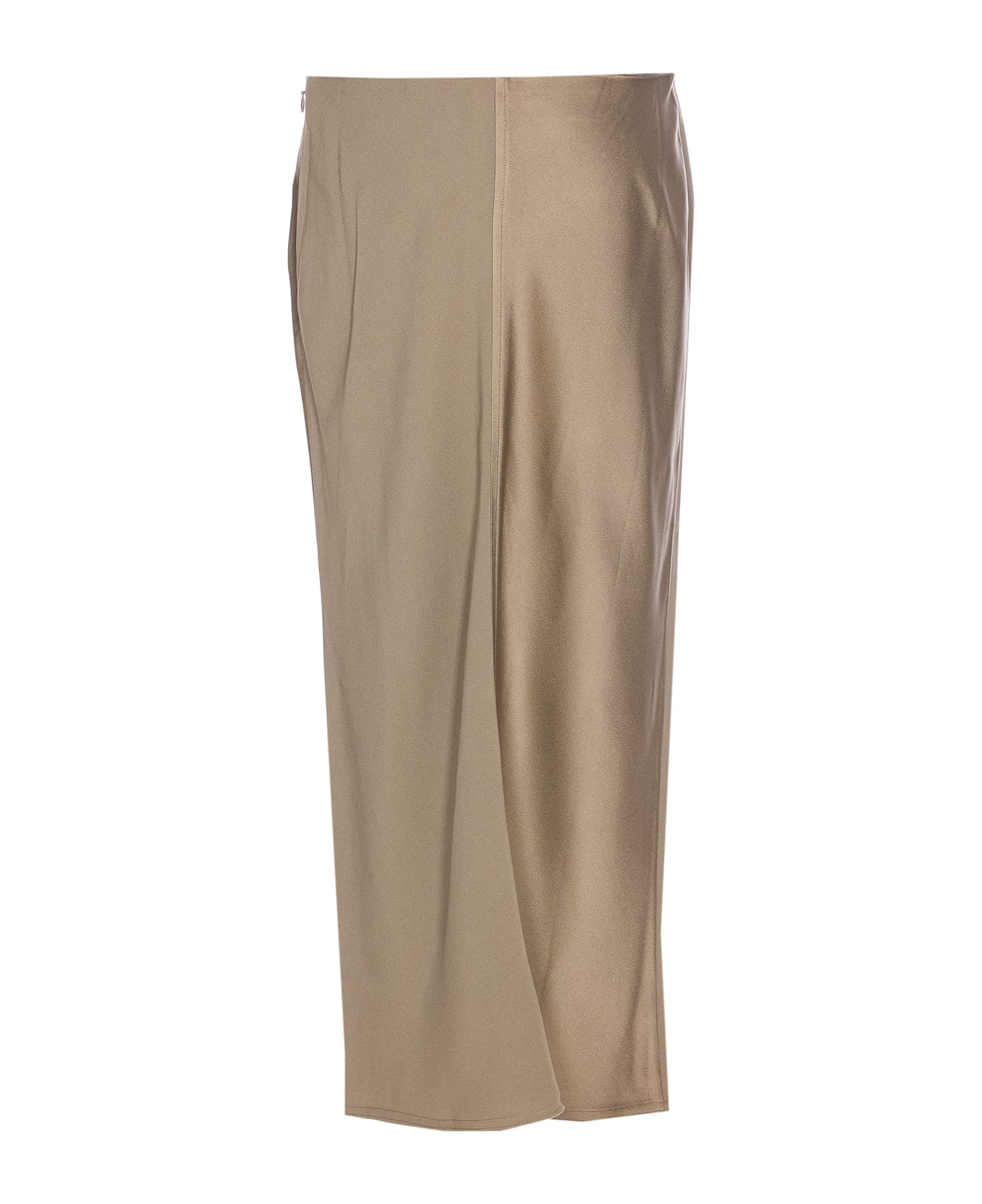 Ami Alexandre Mattiussi Midi Skirt - Beige