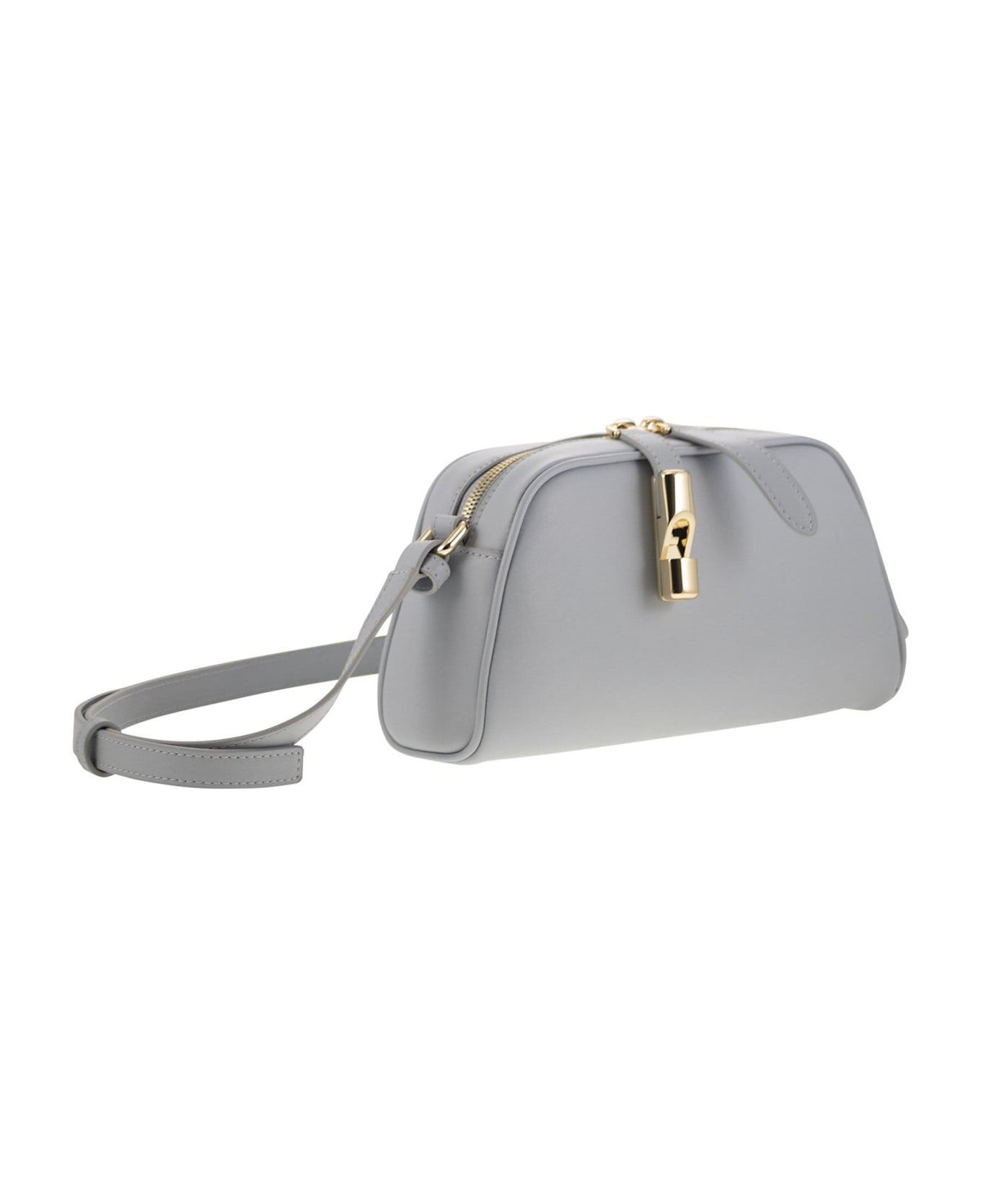 Furla Goccia Mini Bag - Light Grey