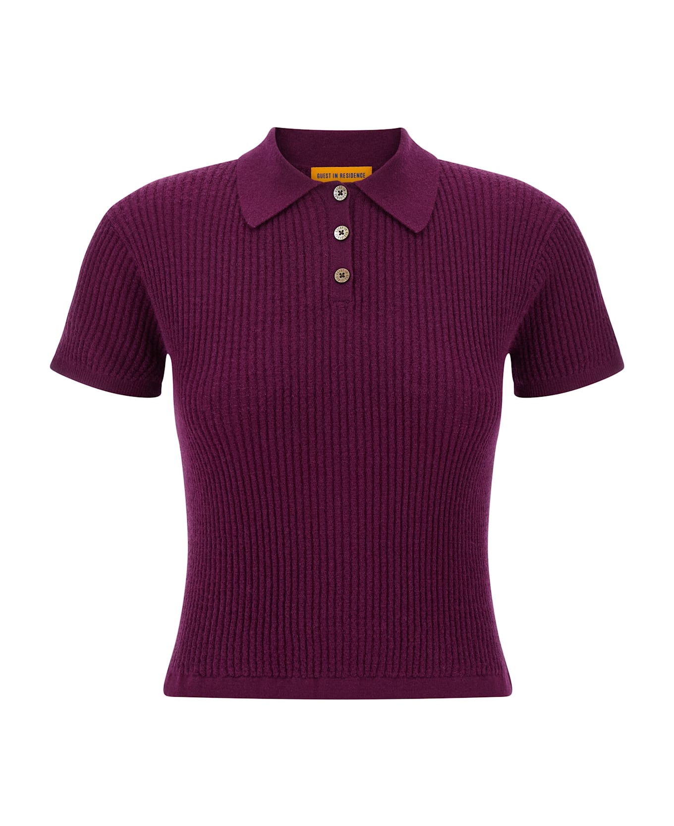 Guest in Residence 
shrunken
 Polo Shirt - Purple