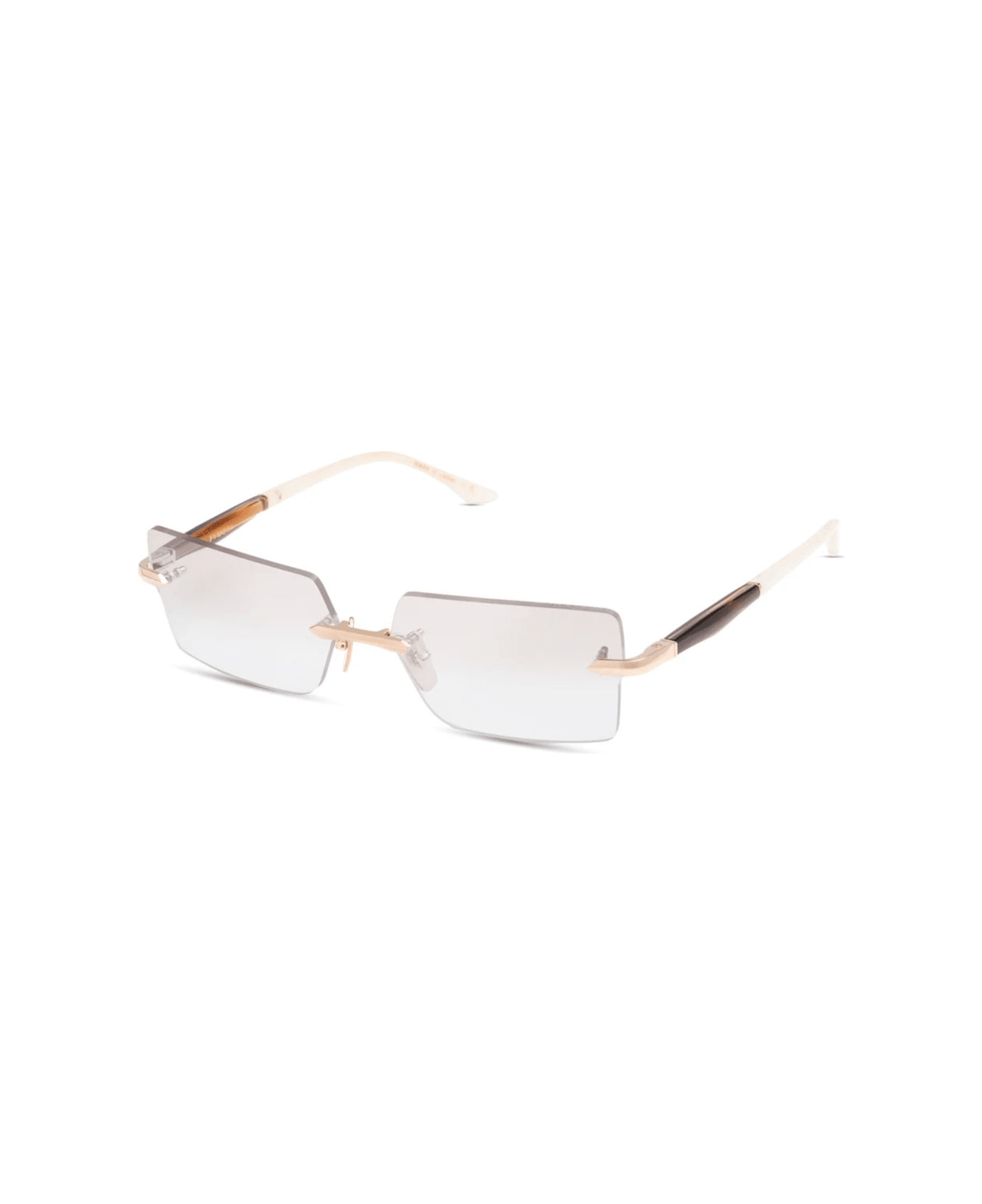メガネ DITA DITA Eyewear - EYMORI - white gold golden timbe Dita - Eymori (White Gold/Golden Timber) – Good See Co.