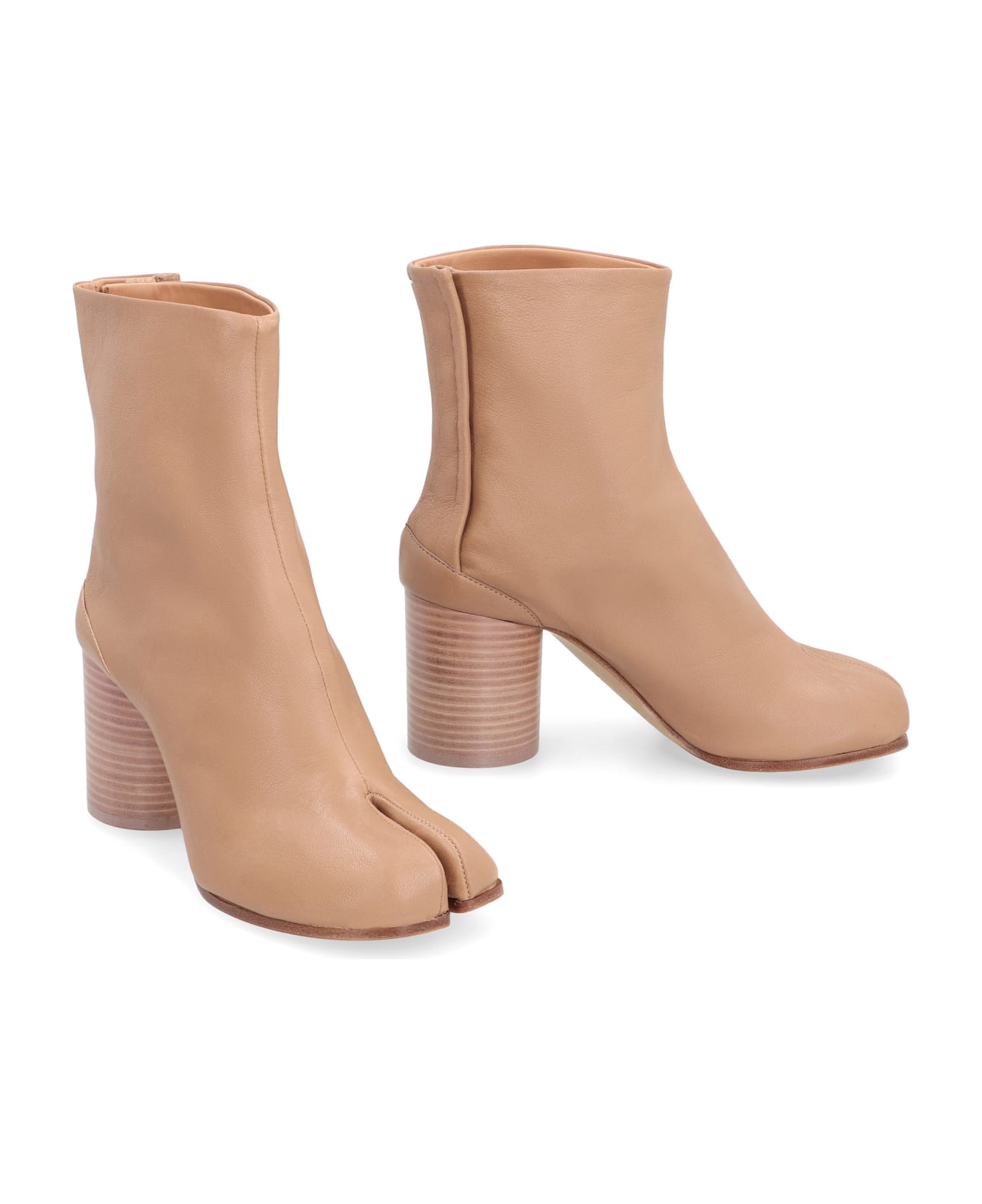 Maison Margiela Tabi Leather Ankle Boots