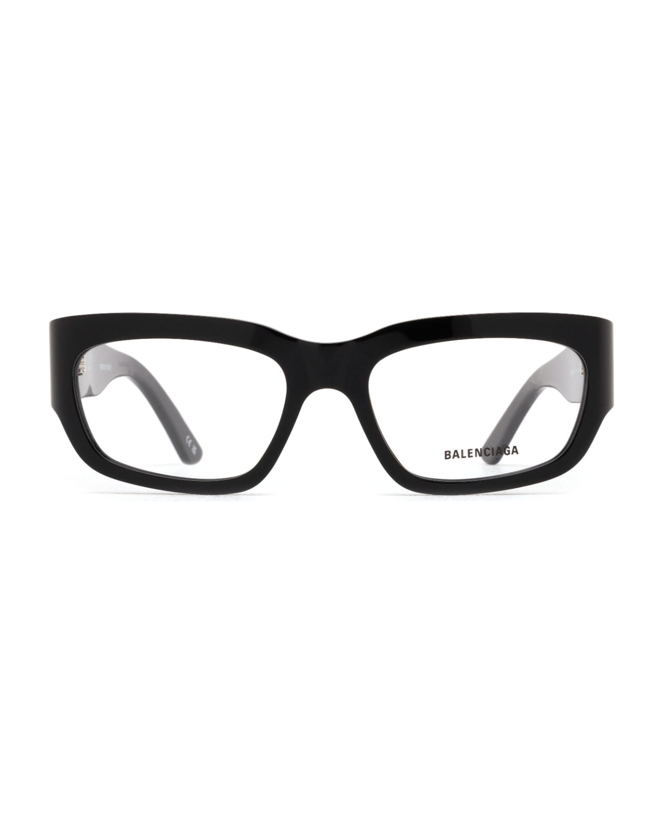 Balenciaga Eyewear Bb0334o Glasses - 001 BLACK BLACK TRANSPARENT