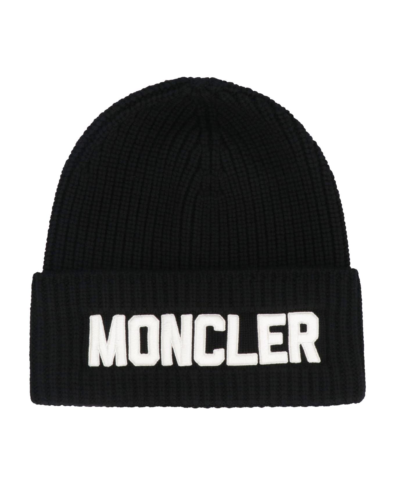 Moncler Wool Hat - black