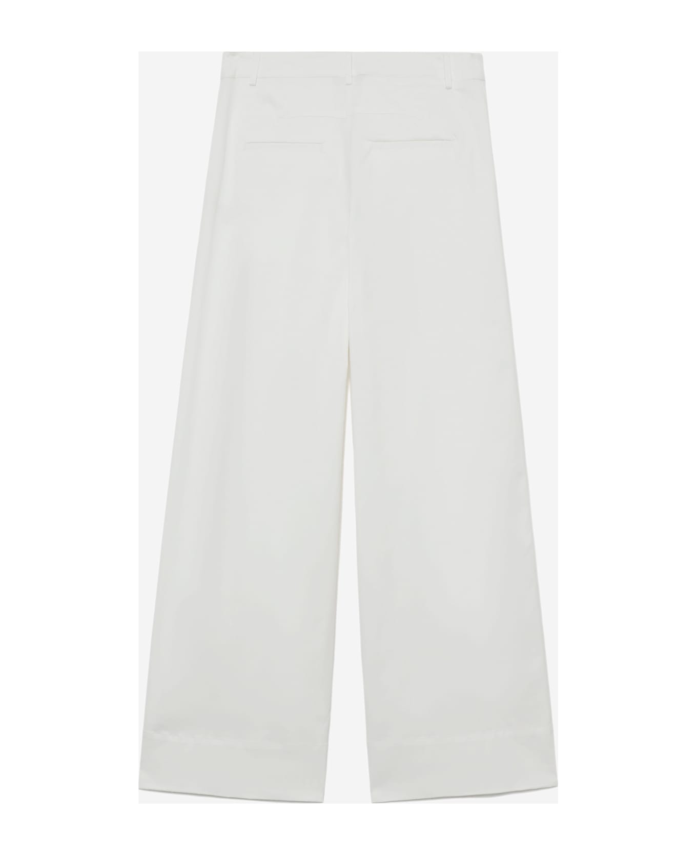 The Garment Avelino Stretch Cotton Trousers - White ボトムス