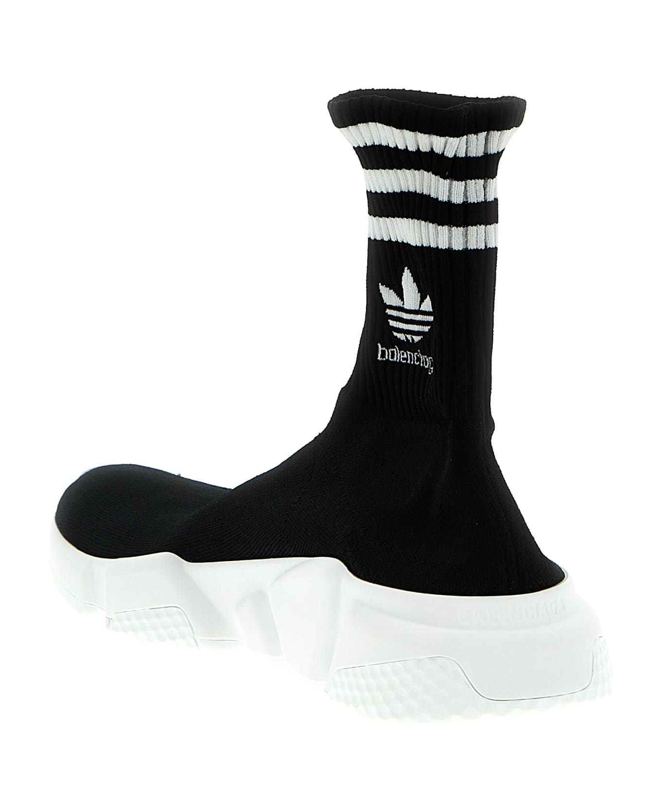 Balenciaga X Adidas 'speed' Sneakers - BLACK