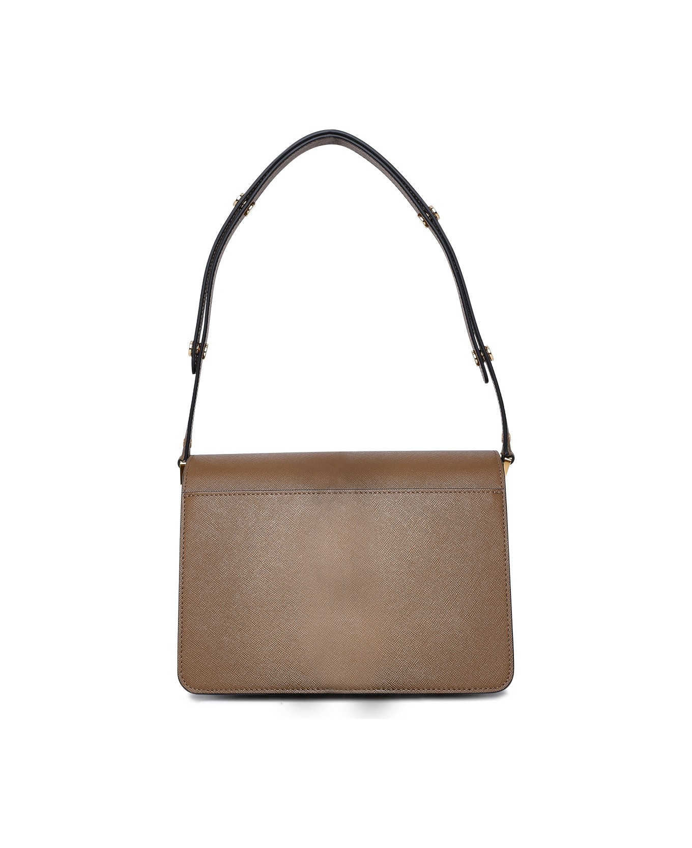 Marni Trunk Bag In Brown Leather - Brown