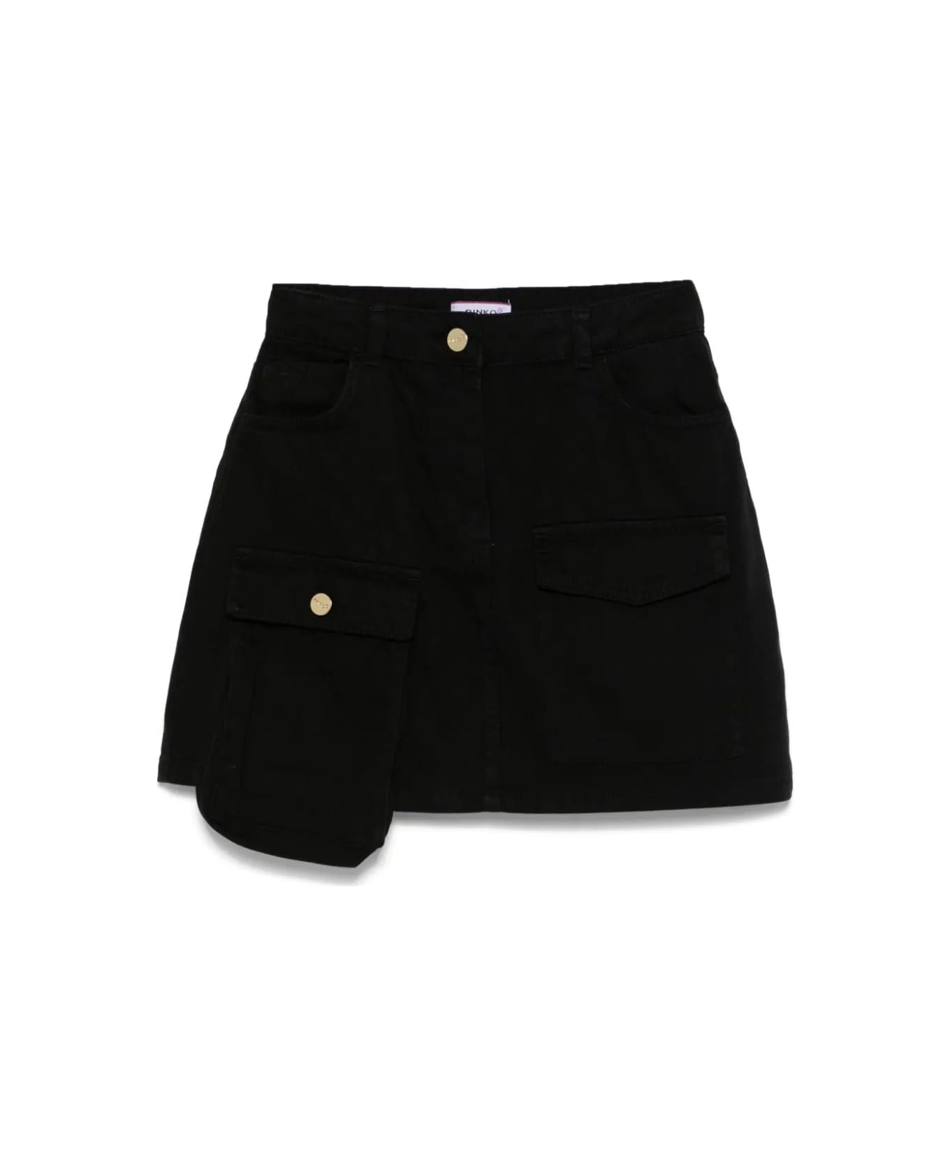 Pinko Gonna Modello Cargo - Black スカート