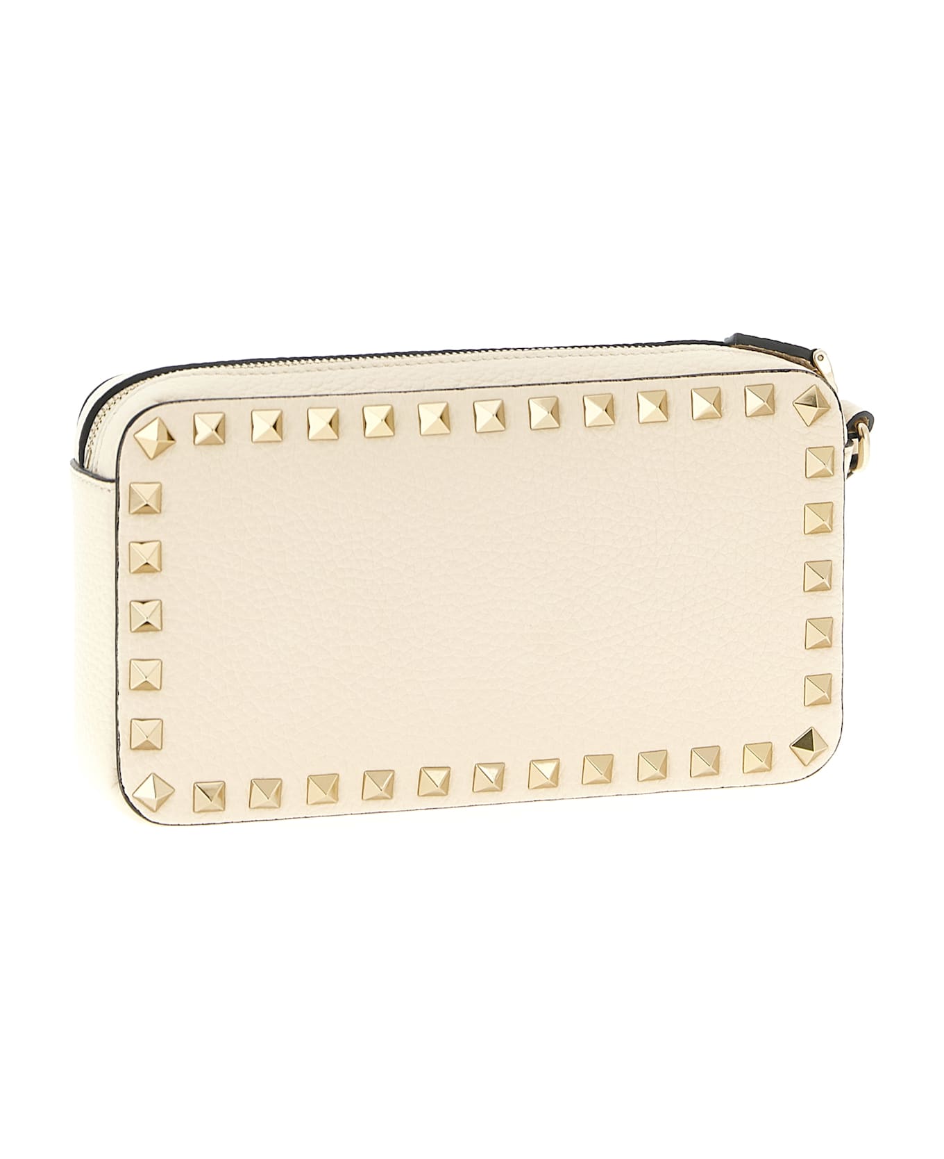 Valentino Garavani 
rockstud
 Clutch Bag - White