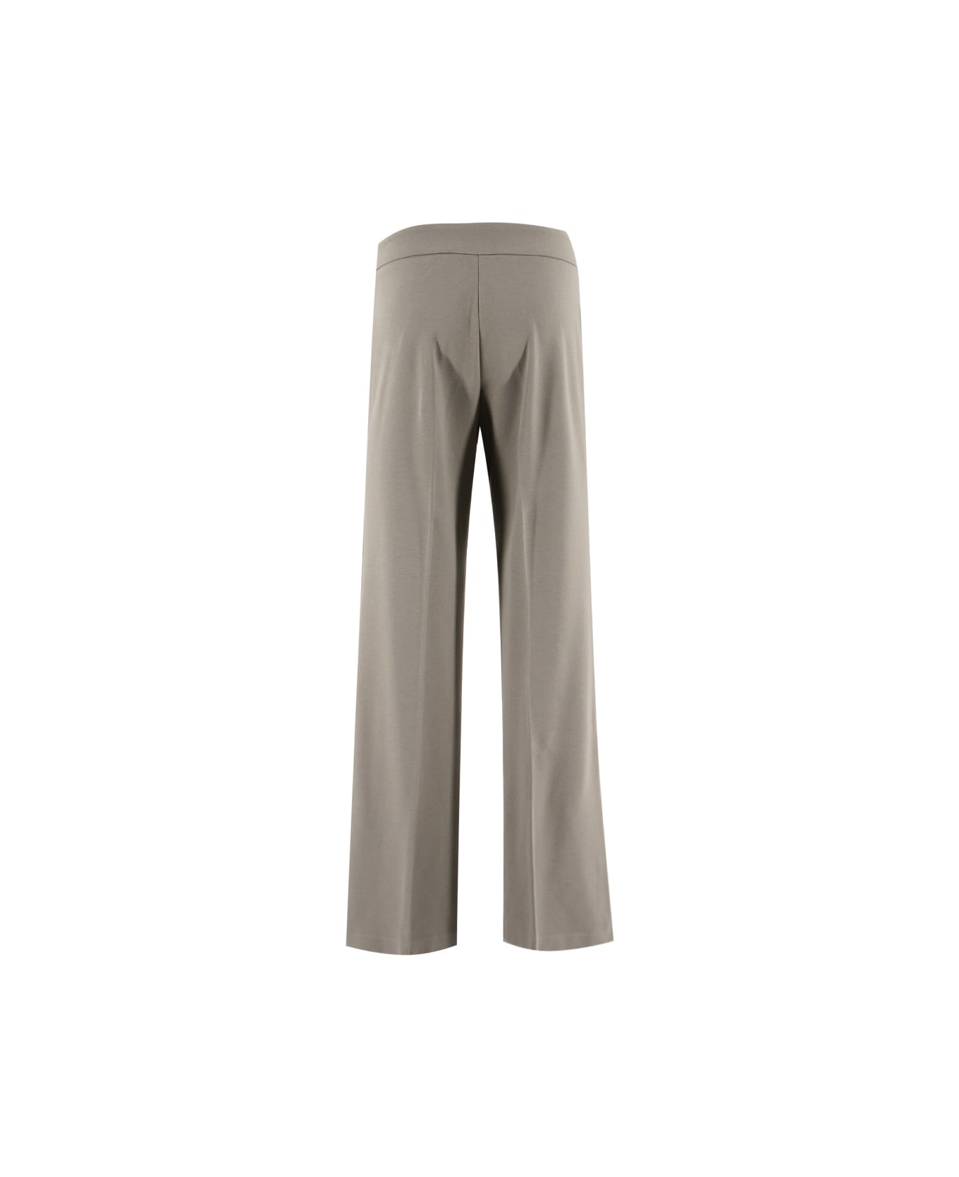 Le Tricot Perugia Trousers - MIDDLE GREY