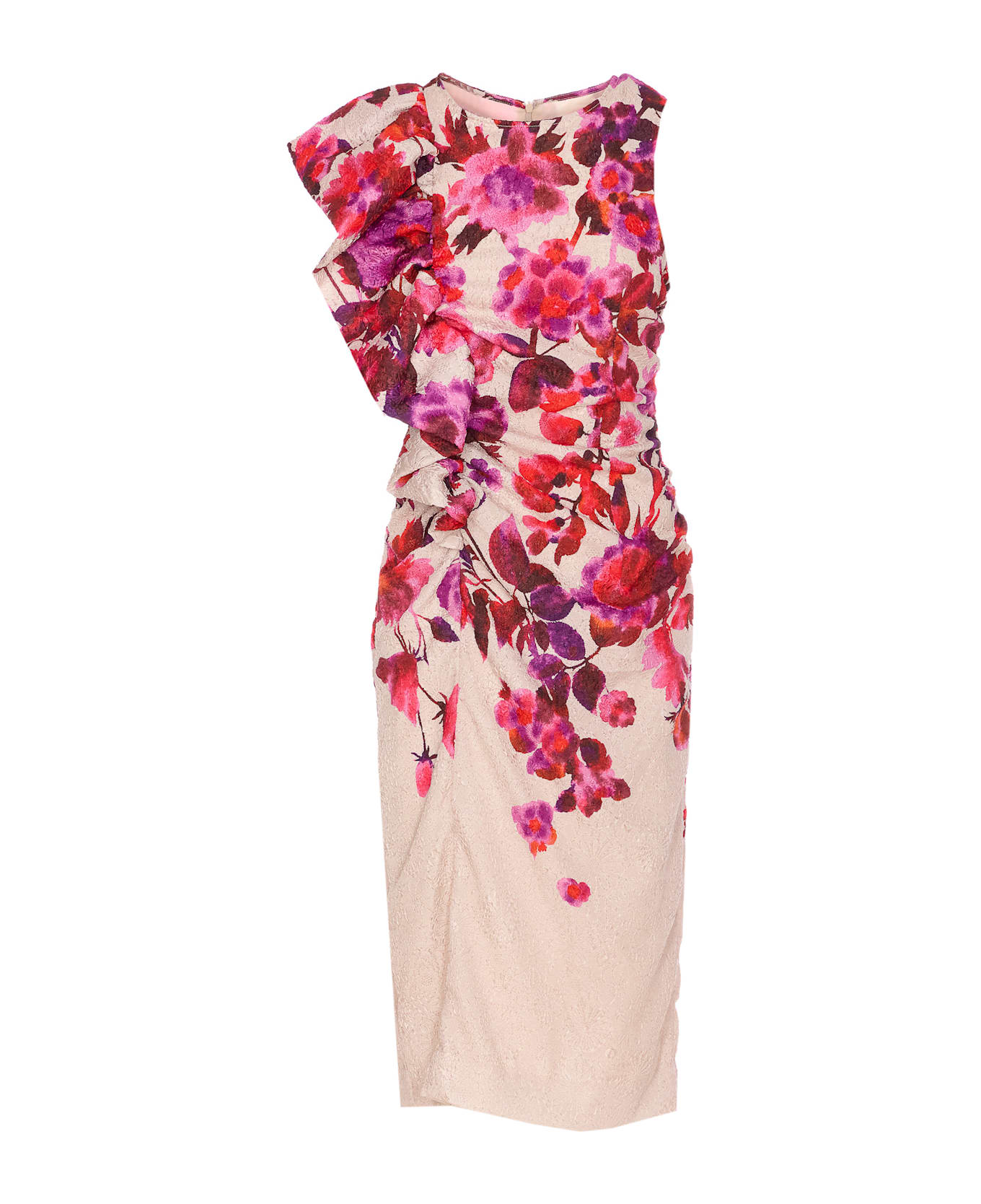 Essentiel Antwerp Hayleigh Asymmetrical Dress - Pink