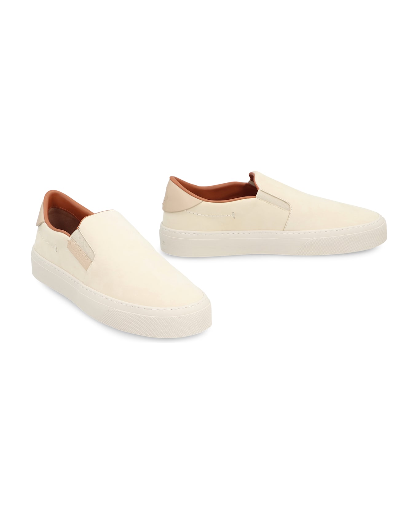 Moncler Monclub Slip-on Sneakers - Beige