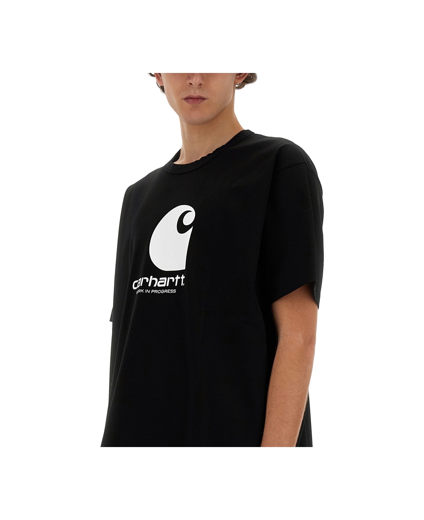 Junya Watanabe Man X Carhartt T-shirt - BLACK