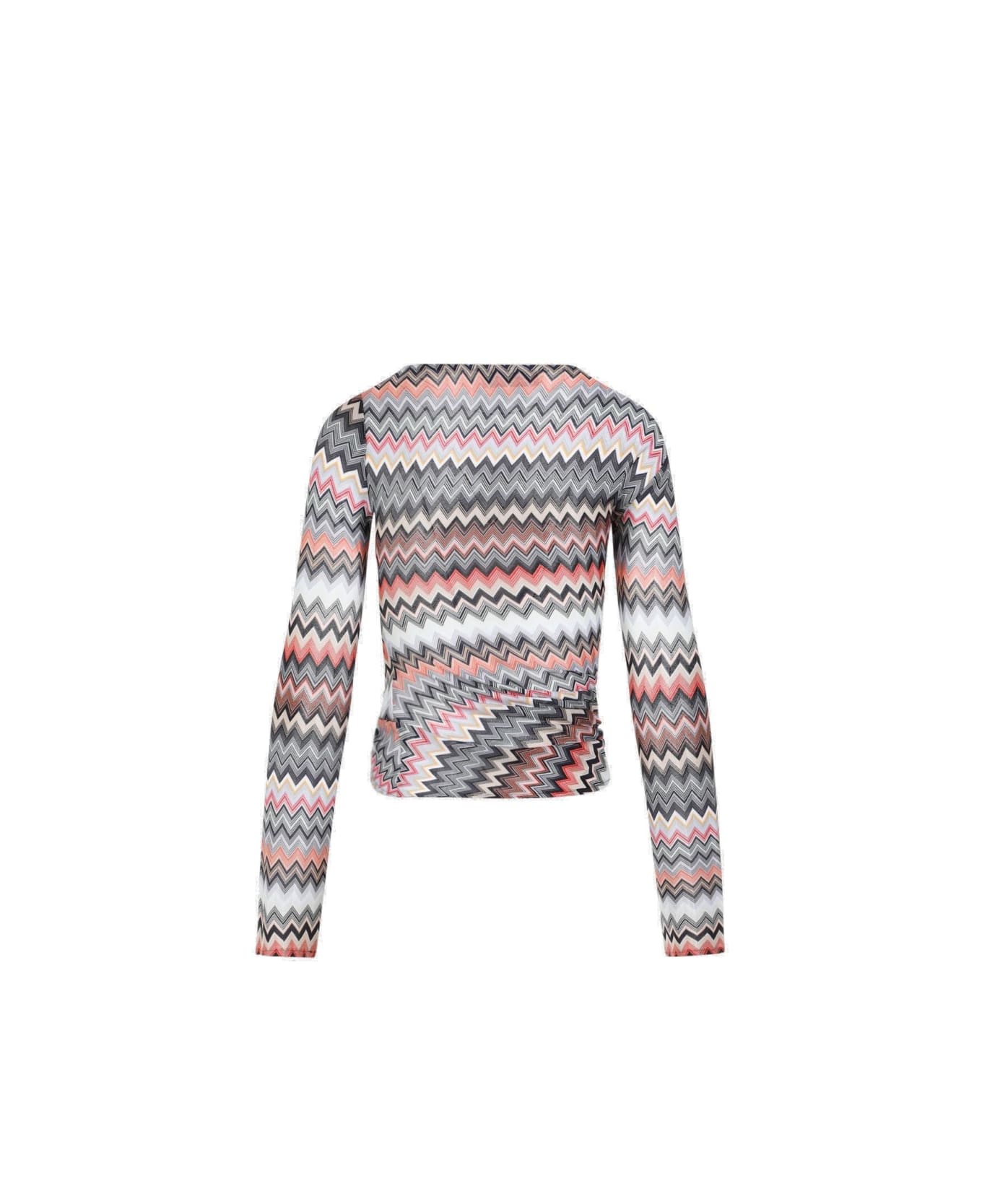 Missoni Zigzag Long-sleeved Top - Multicolor トップス