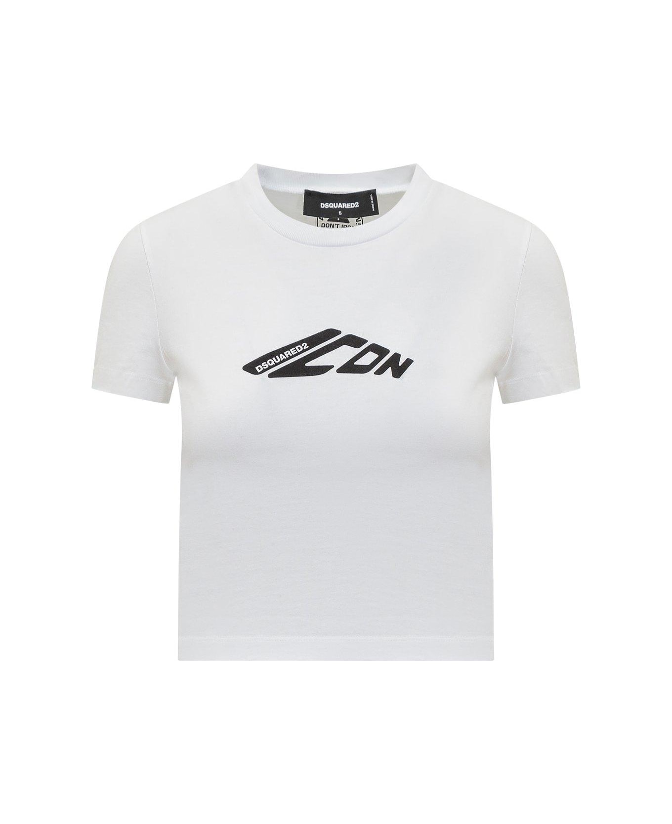 Dsquared2 Mini Fit Icon New Generation T-shirt - White
