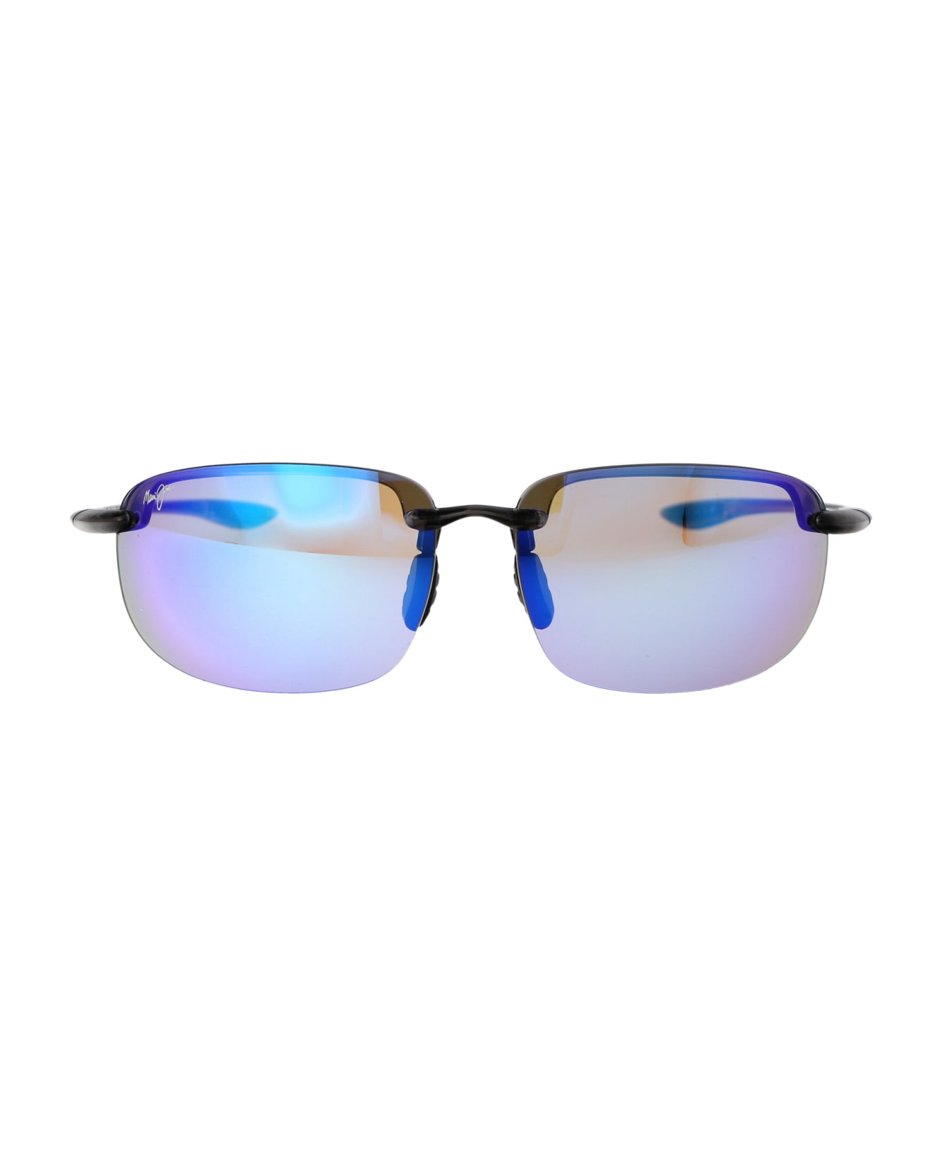 Maui Jim Hookipa Xlarge Sunglasses - 14A BLUE HAWAII TRANSLUCENT GREY